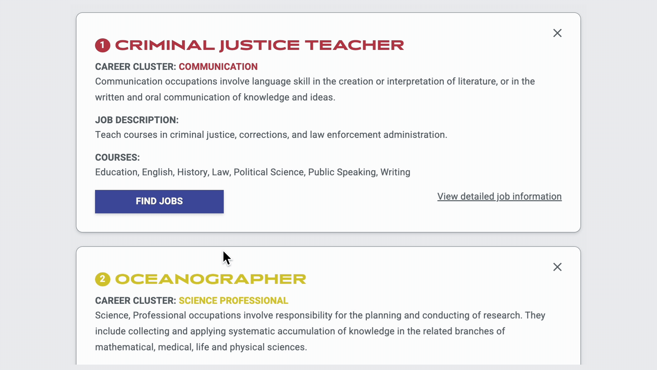 Find Jobs Succeed Animation