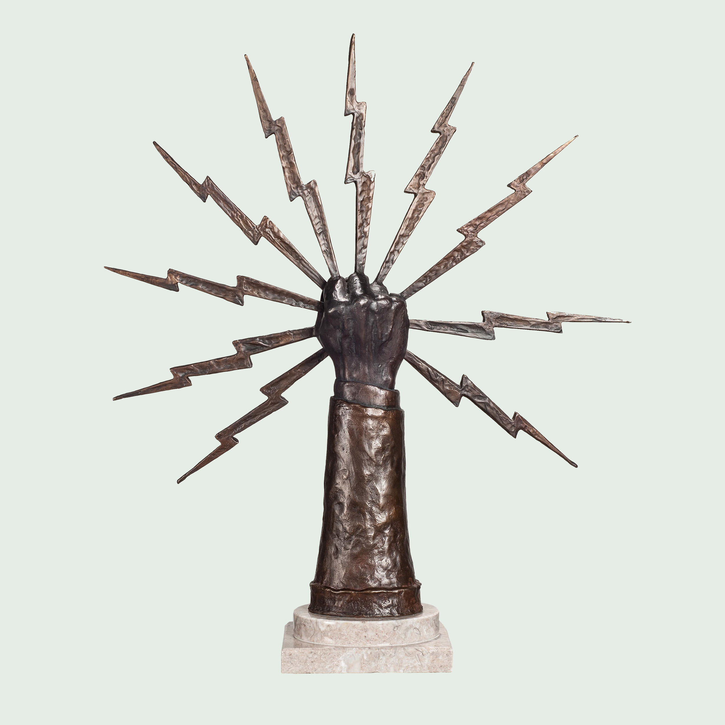   LIGHTNING HAND  -  back view  