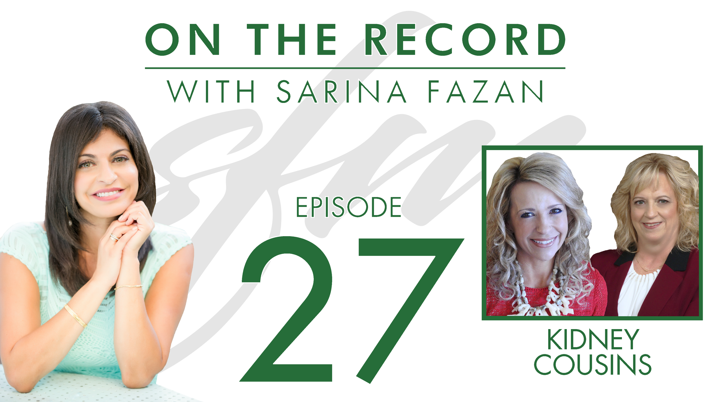 Ep 27: From a Chamber Connection to Kidney Cousins: The Life-Changing Story of Debbie Lundberg and Debra Palmer