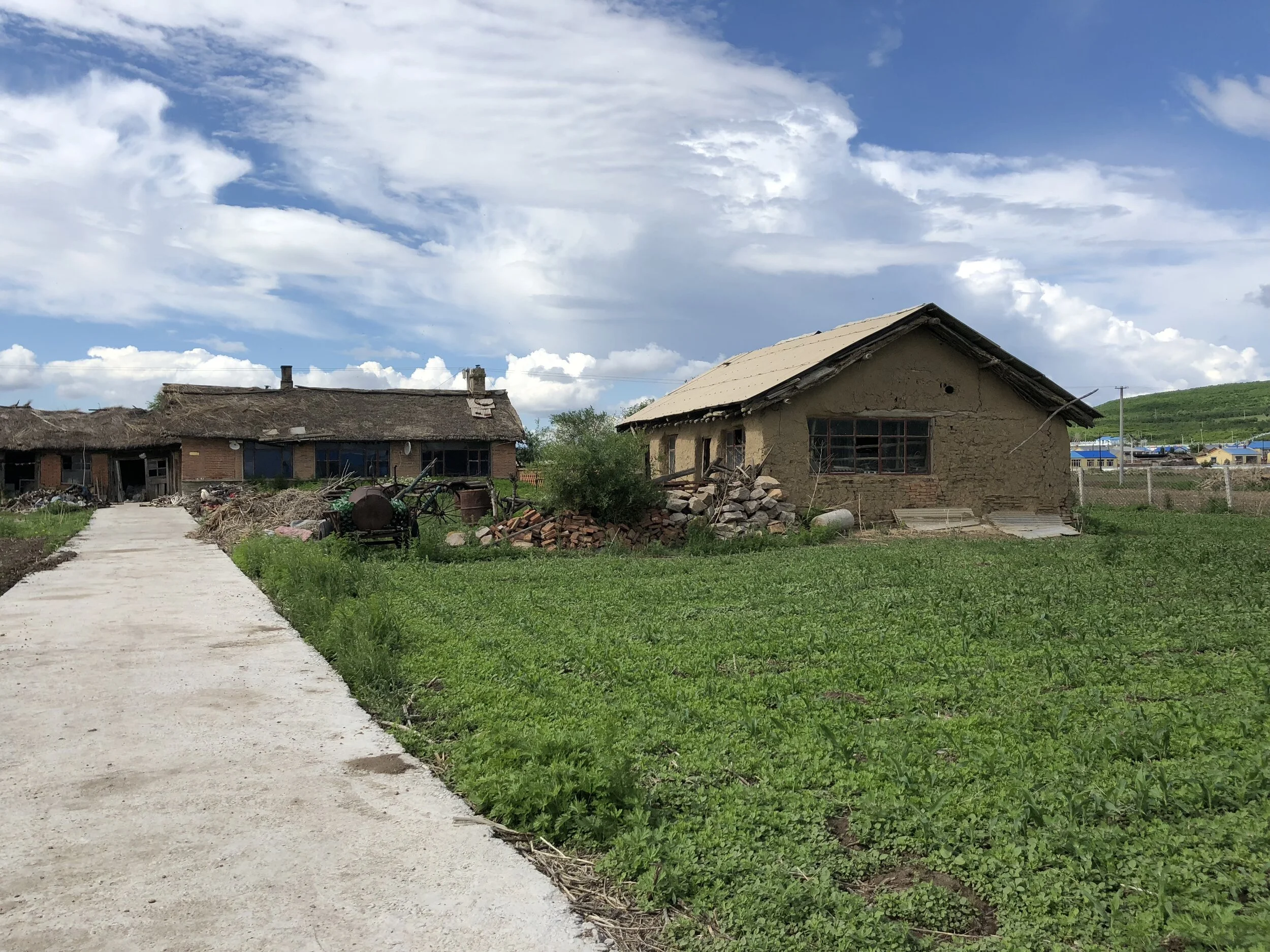 Traditional Dagur (ᠳᠠᠭᠤᠷ) housing