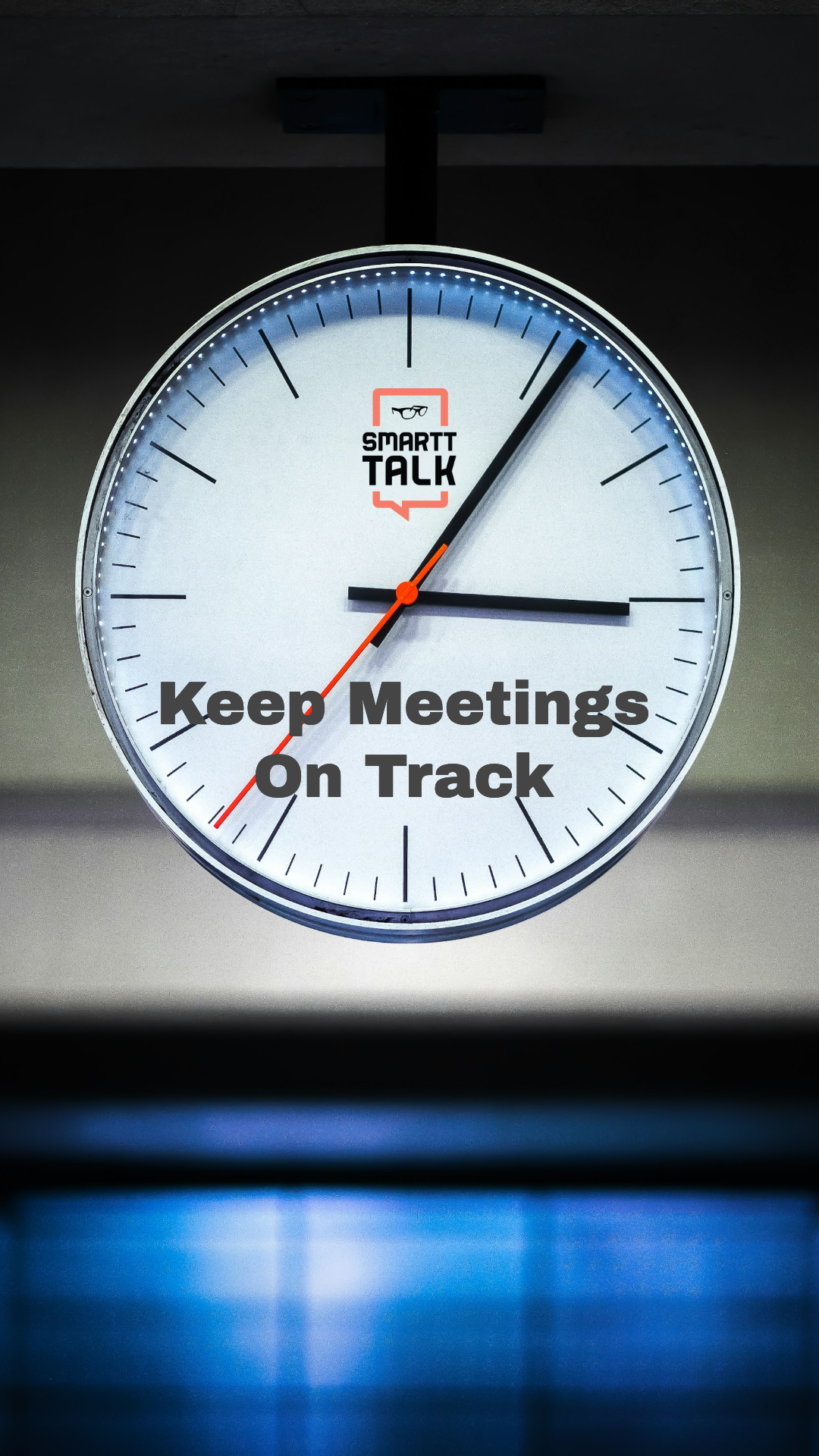 How do you keep a meeting from going off track?