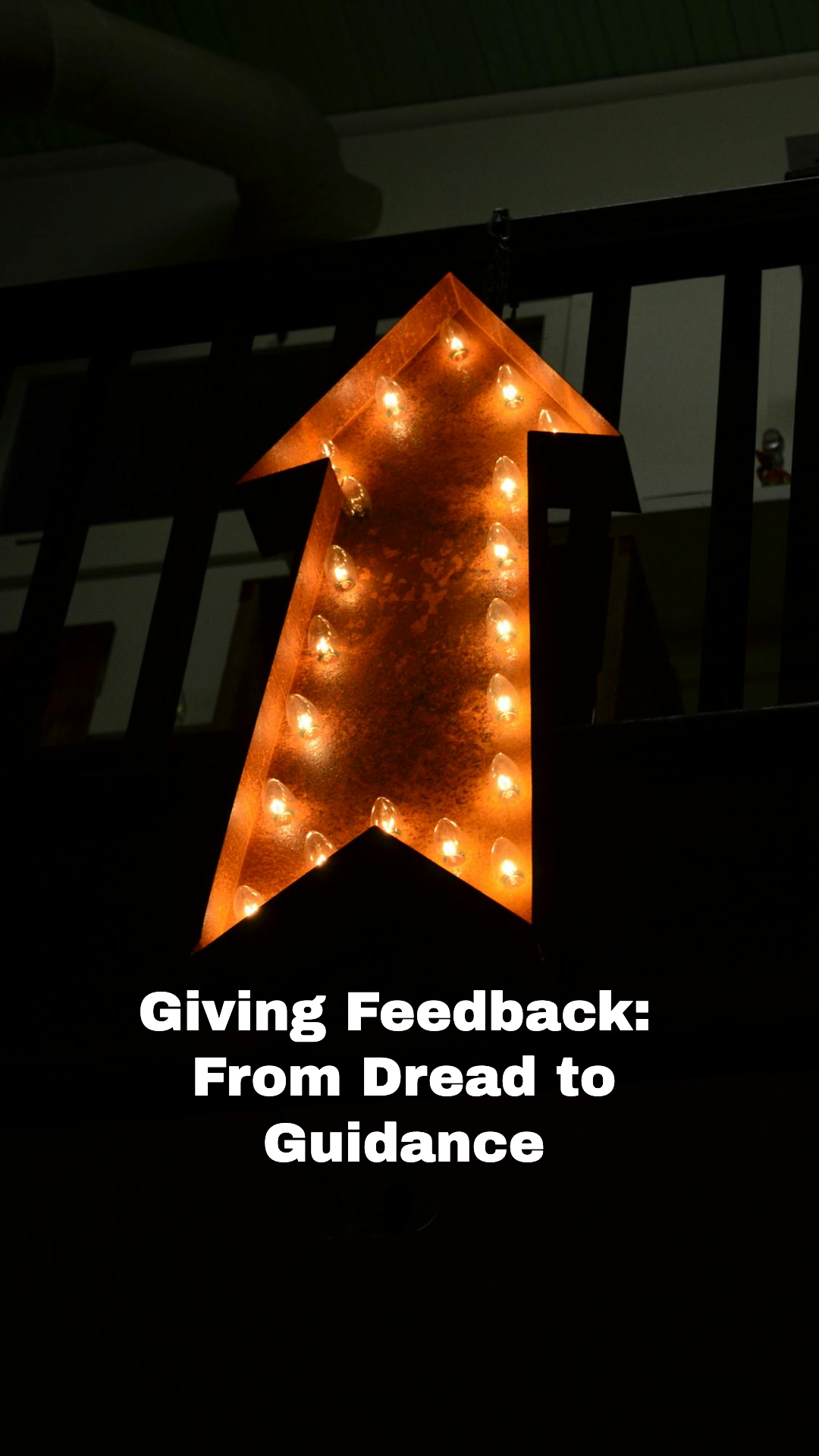 How do you give negative feedback without dreading it?