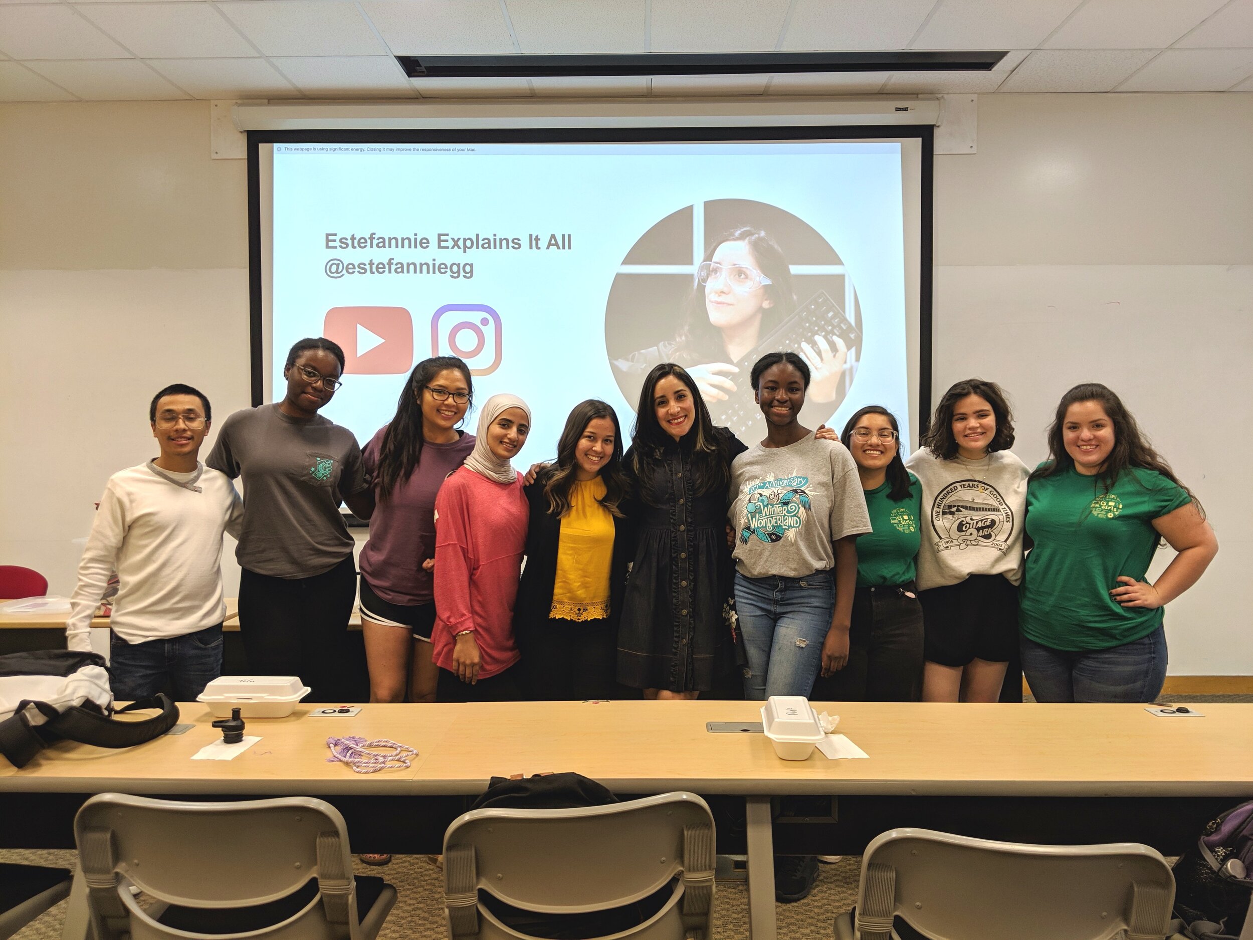 Estefannie and CSGirls - University of Houston, March 2020