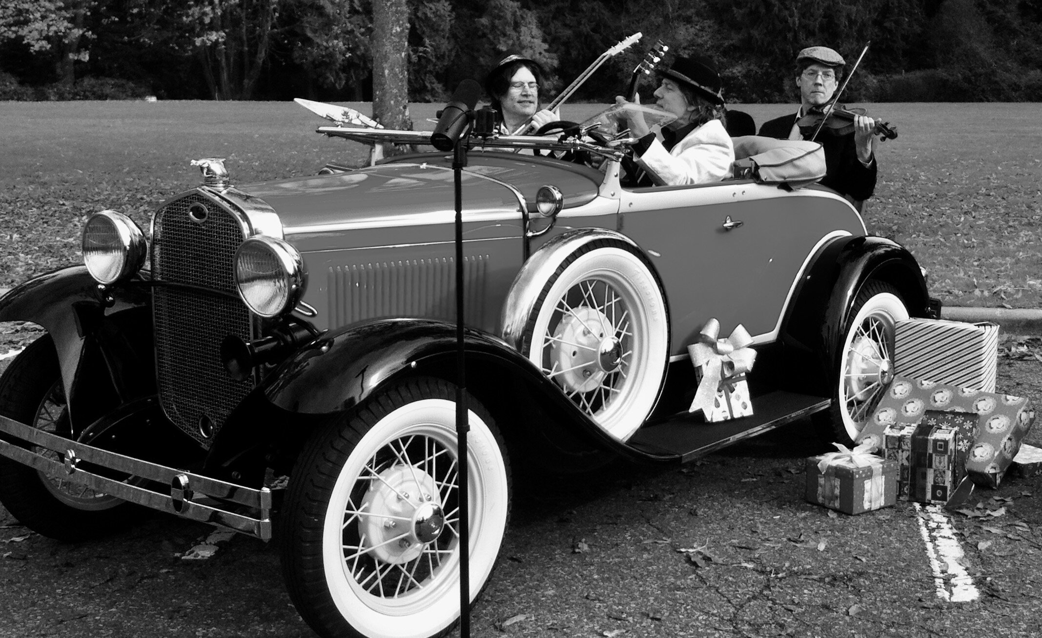 Promo shot with 1931 Model A Ford courtesy of Kevin England