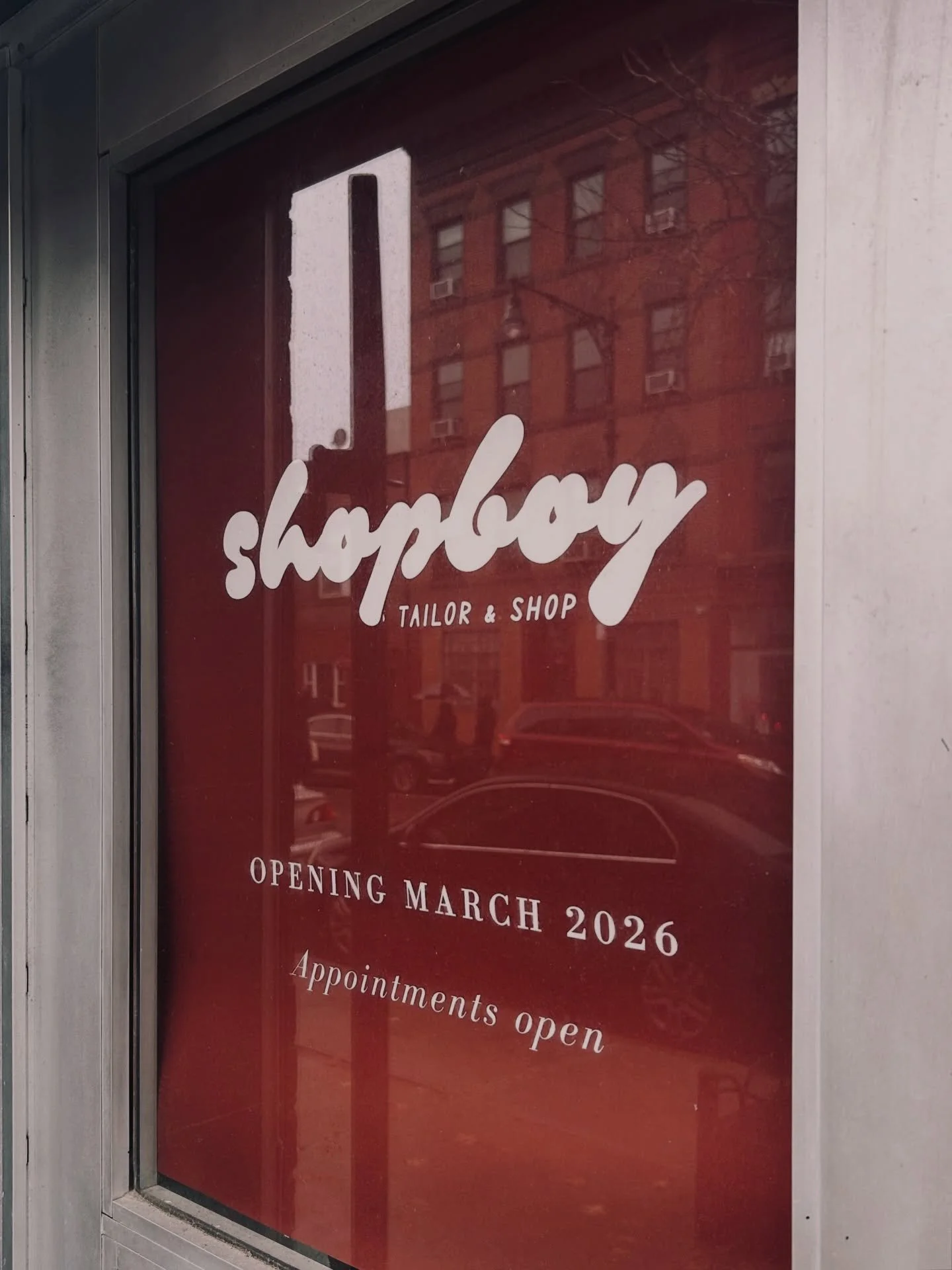 Shopboy Greenpoint 🤩 coming very soon to 139 Franklin Street! We can&rsquo;t wait to be a part of another amazing community. Stay tuned for updates and for our official opening date. Appointments available on our website!