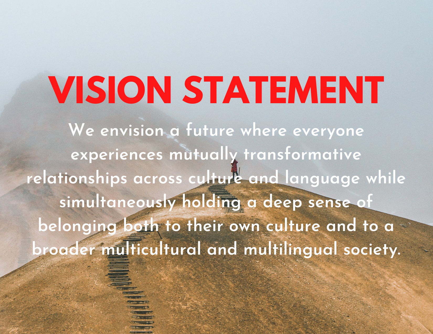 Multilanguage Vision Statement Our Mission and Vision Statement — TORUS
