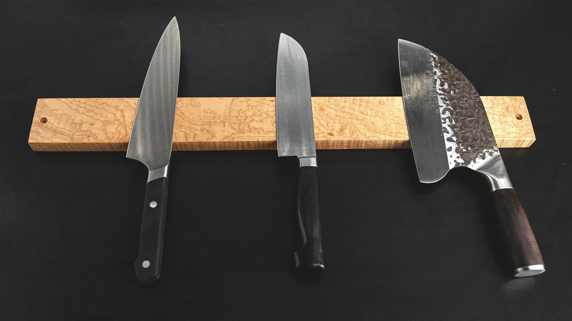 Maple Kitchen Knife Rack