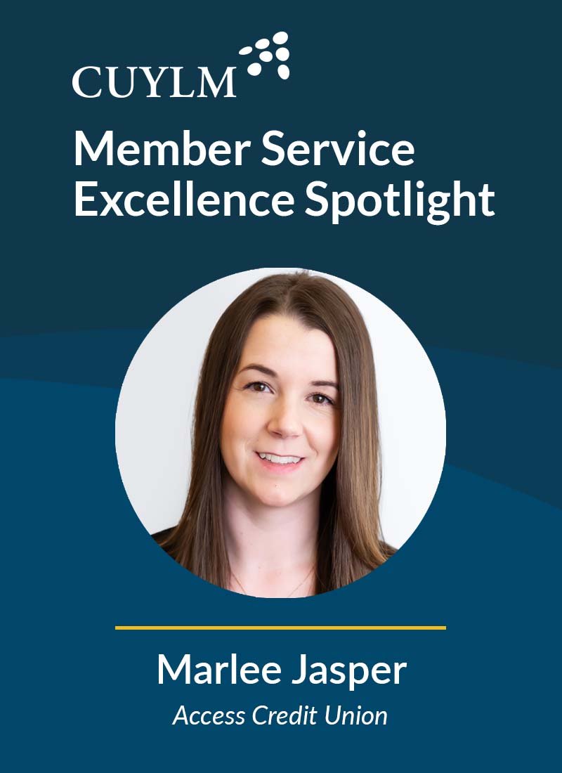 Member Service Excellence Spotlight: Marlee Jasper, Access Credit Union