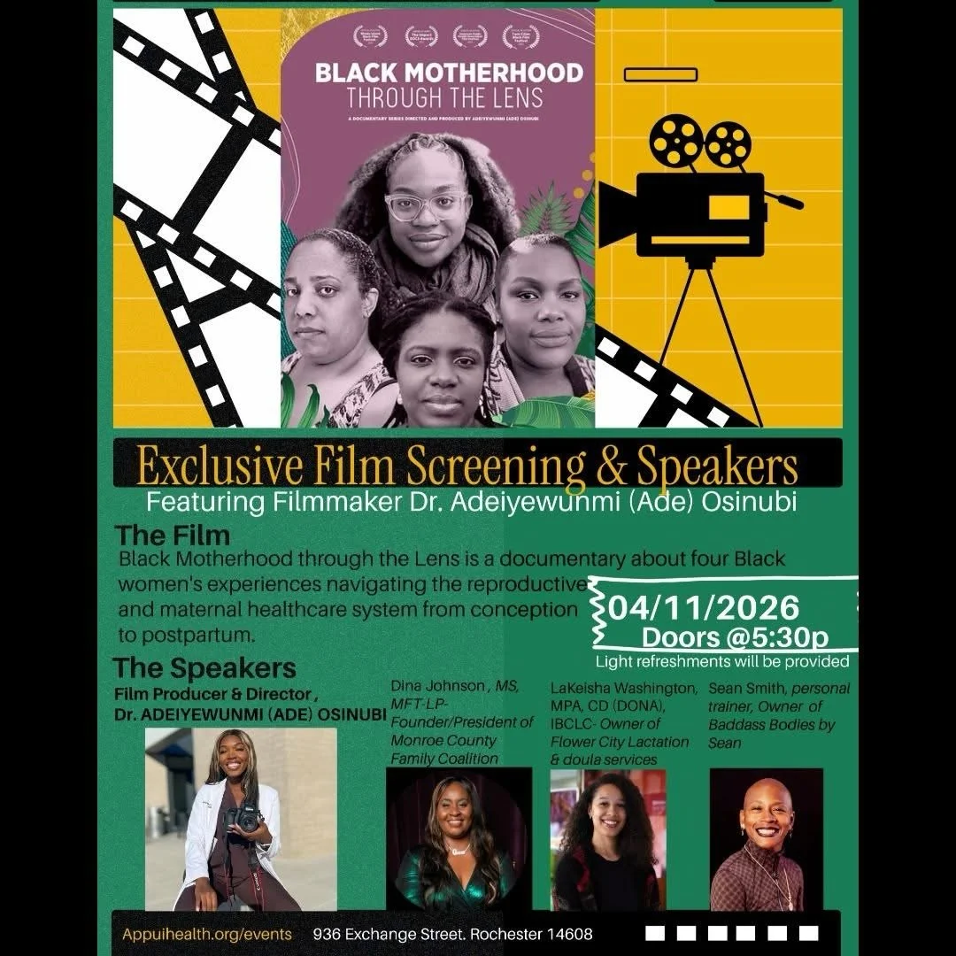 Honored to be part of this powerful conversation 💛

I&rsquo;ll be speaking on the panel after the screening of Black Motherhood Through the Lens&mdash;a film centering the real, raw, and resilient journeys of Black mothers through pregnancy, birth, 