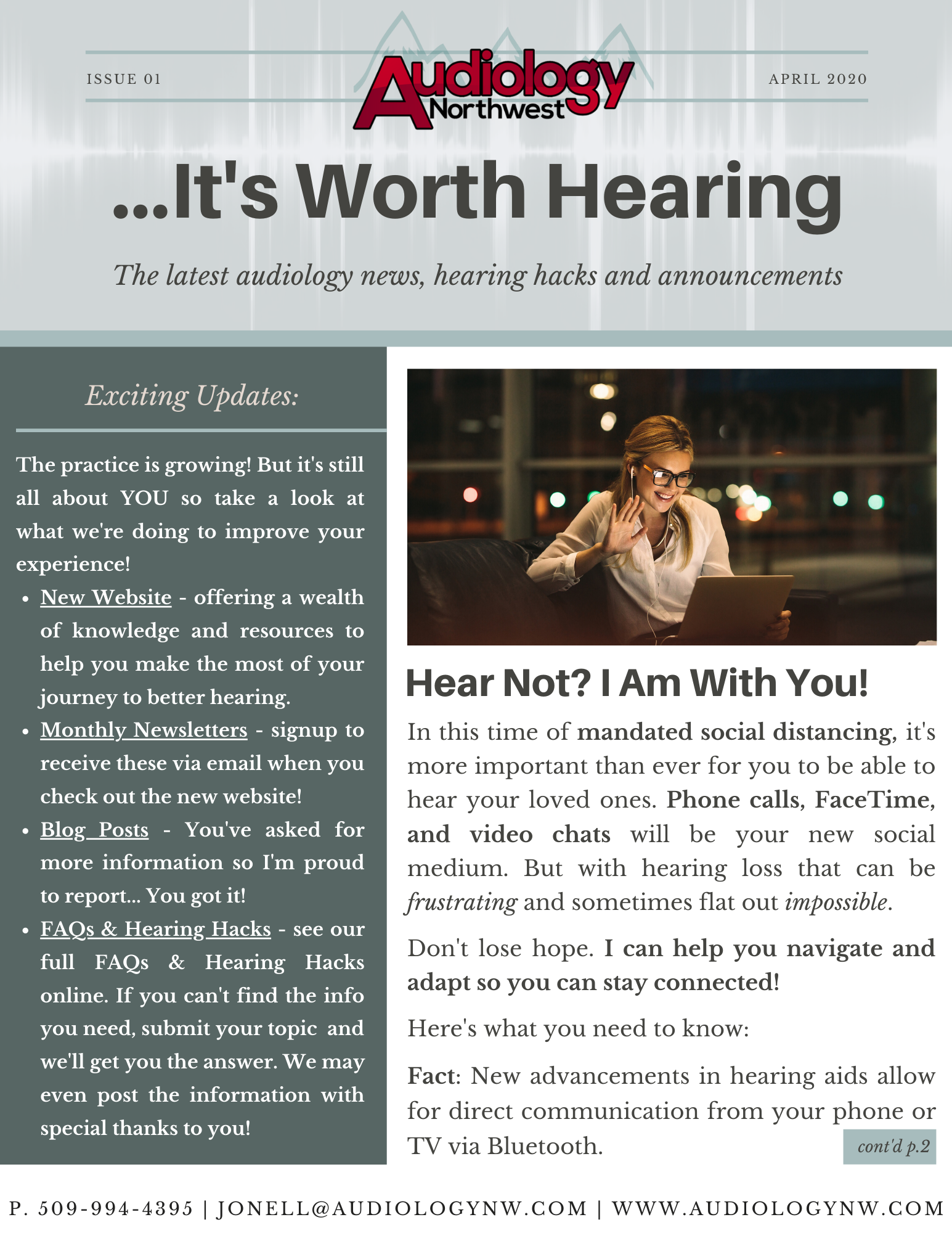 …It’s Worth Hearing | April 2020