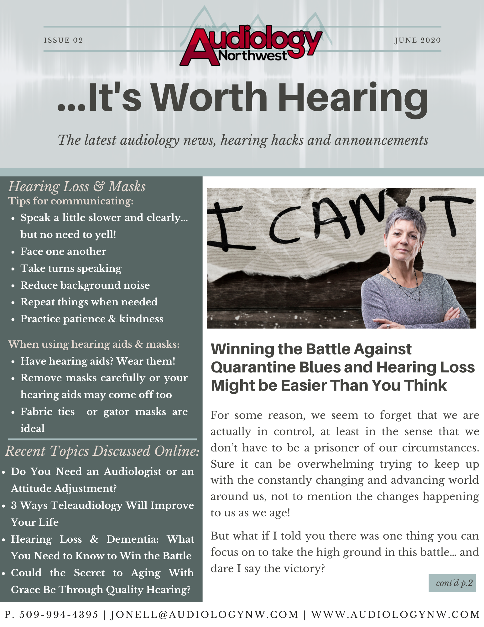 …It’s Worth Hearing | June 2020