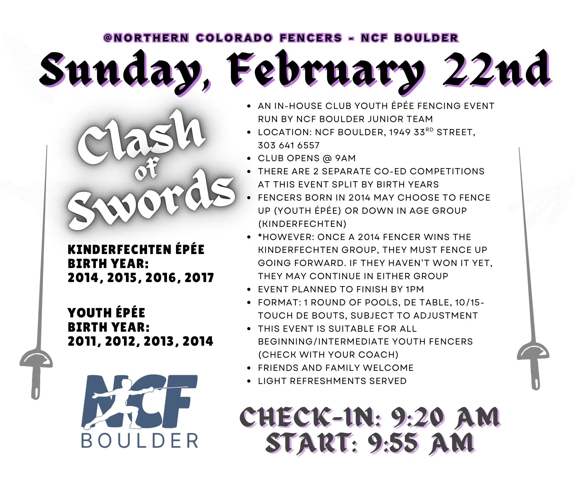 Clash of Swords - FEBRUARY 