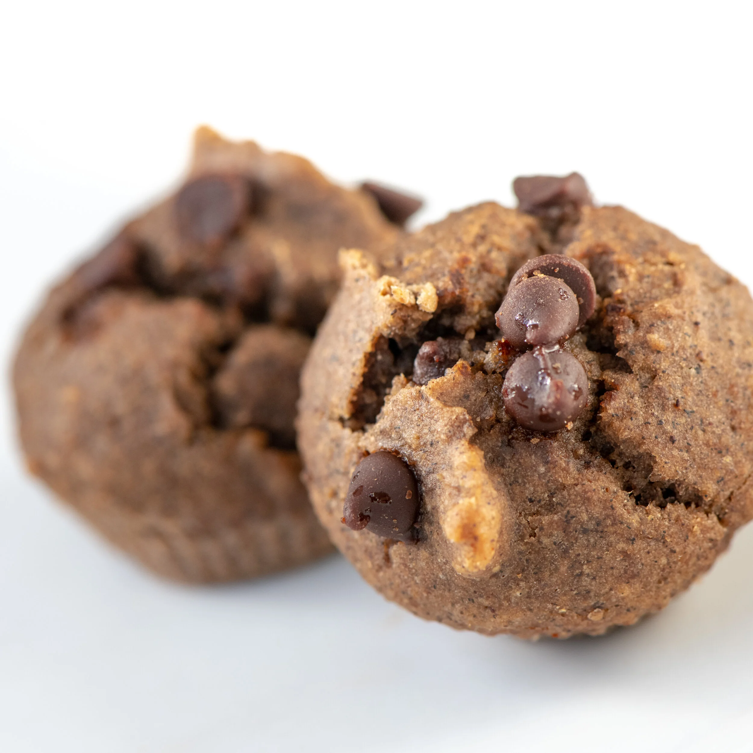 LENTIL BANANA CHOCOLATE CHIP MUFFINS