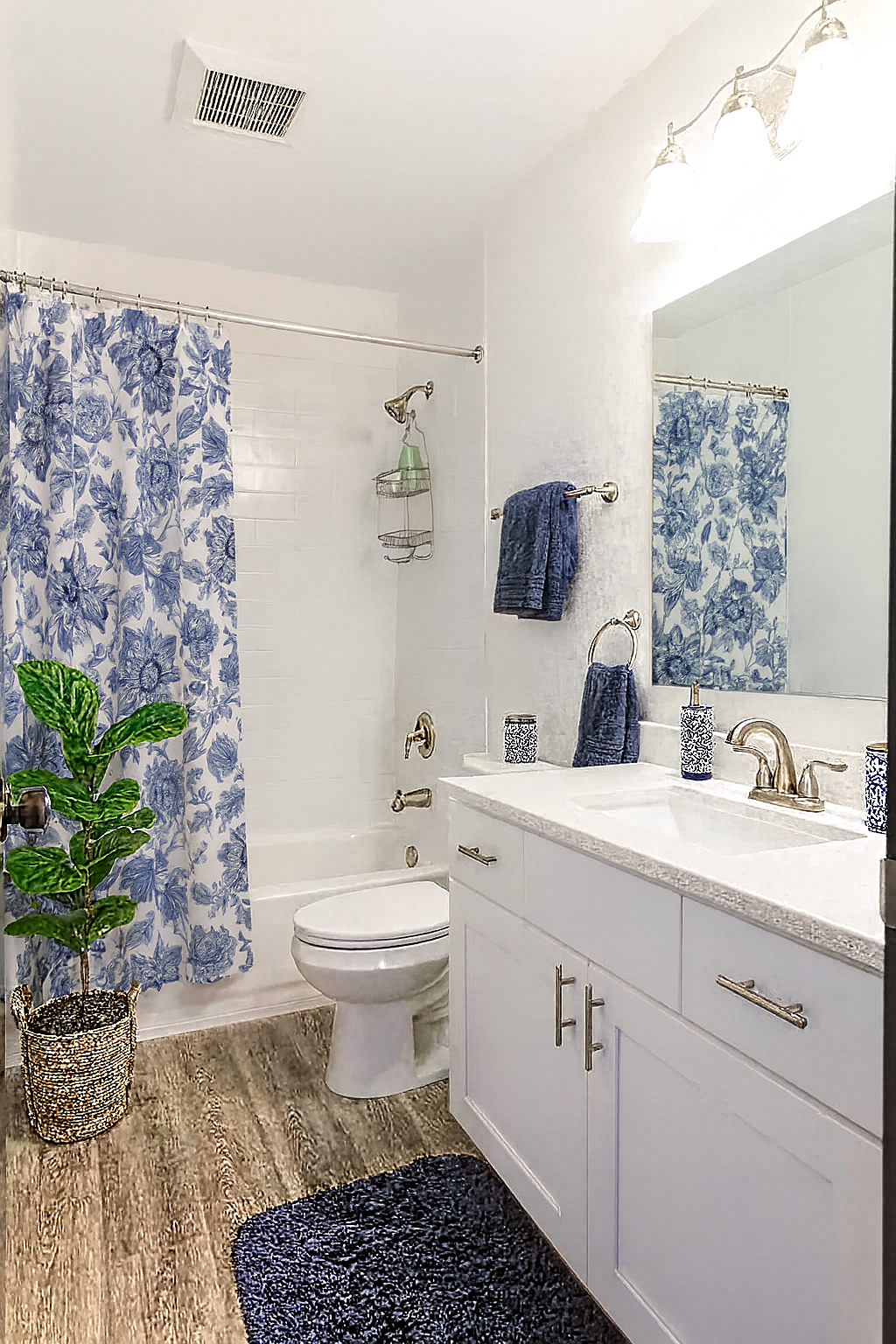 5965 Floral Shower Curtain Bathroom.png