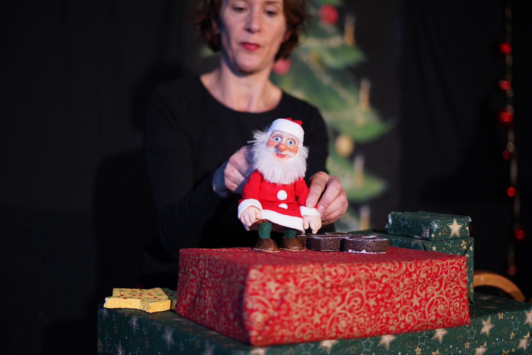 Düsseldorf: Der kleine Weihnachtsmann