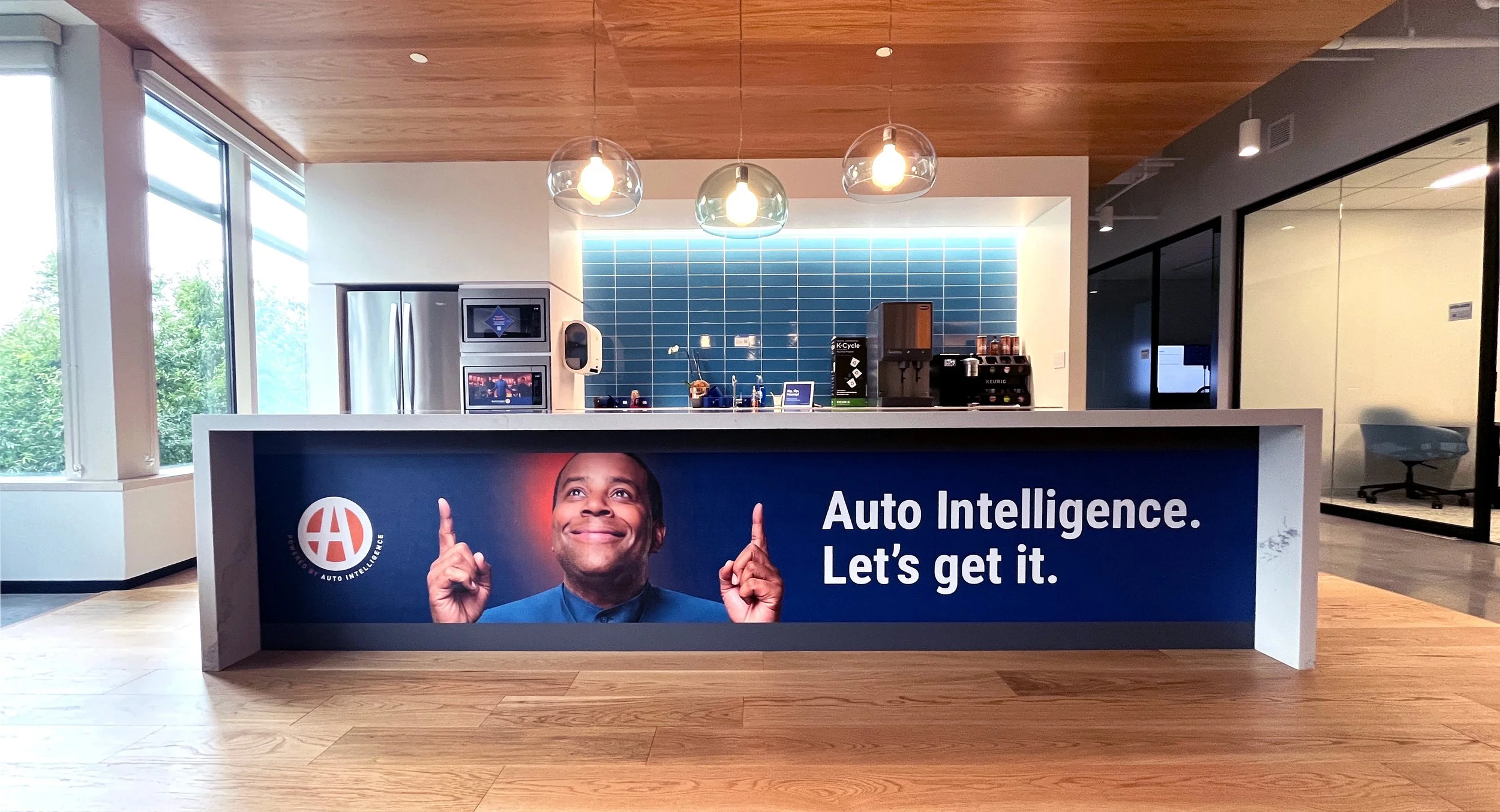 Auto Intelligence Kitchen Island Banner