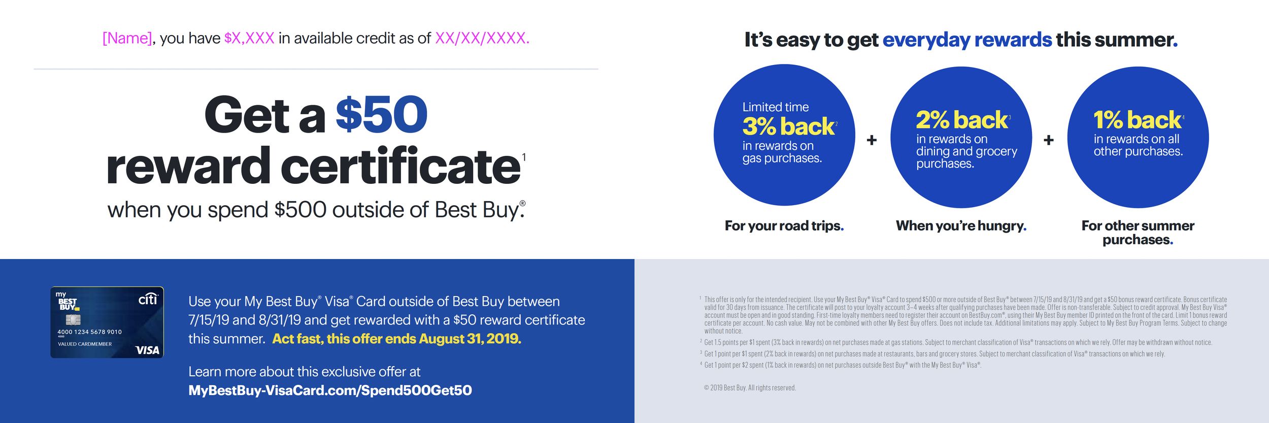 Best Buy Mailer Back