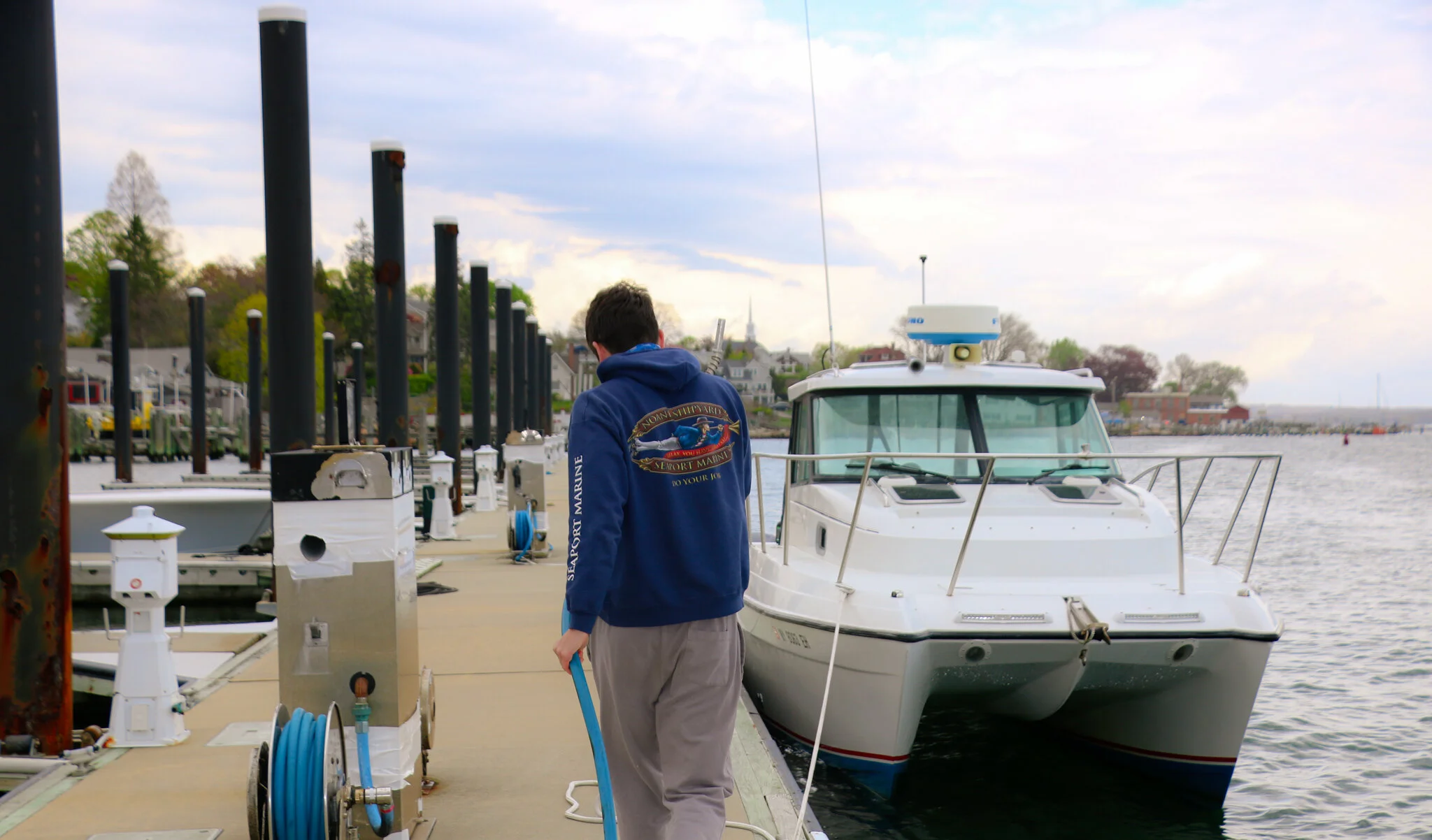 Fuel Dock & Transients — Noank Shipyard and Seaport Marine
