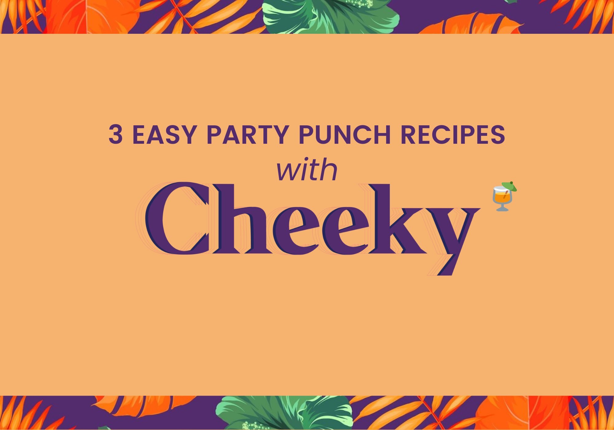 Party Punch PDF Download — Cheeky Cocktails