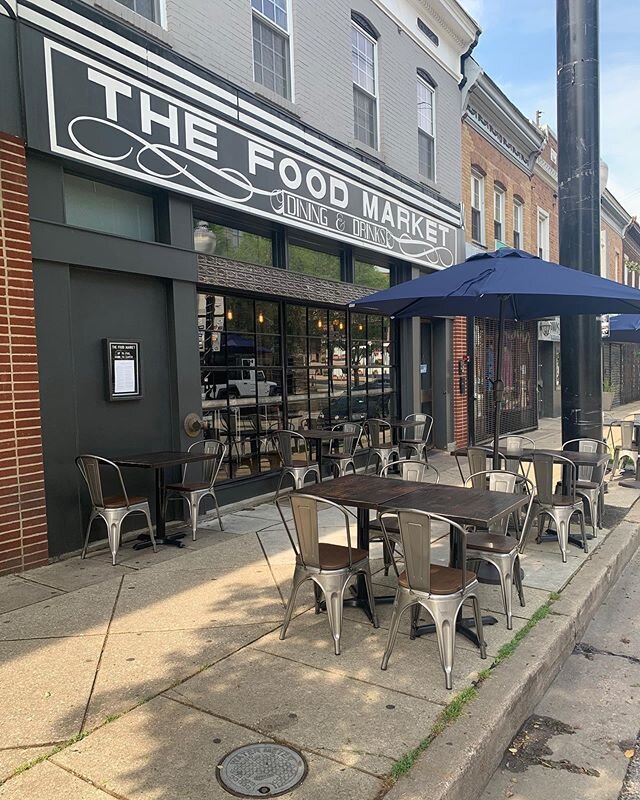 Whose joining us for outdoor seating? We&rsquo;re open for brunch and dinner this weekend!
#TheFoodMarket