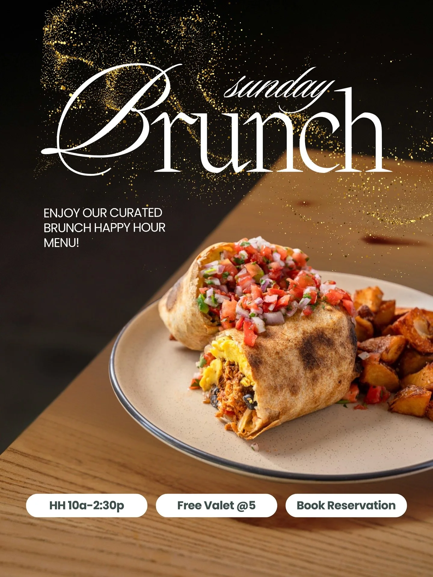 It&rsquo;s finally Sunday, which means it&rsquo;s time for Sunday brunch! Book your table using the link in our bio!