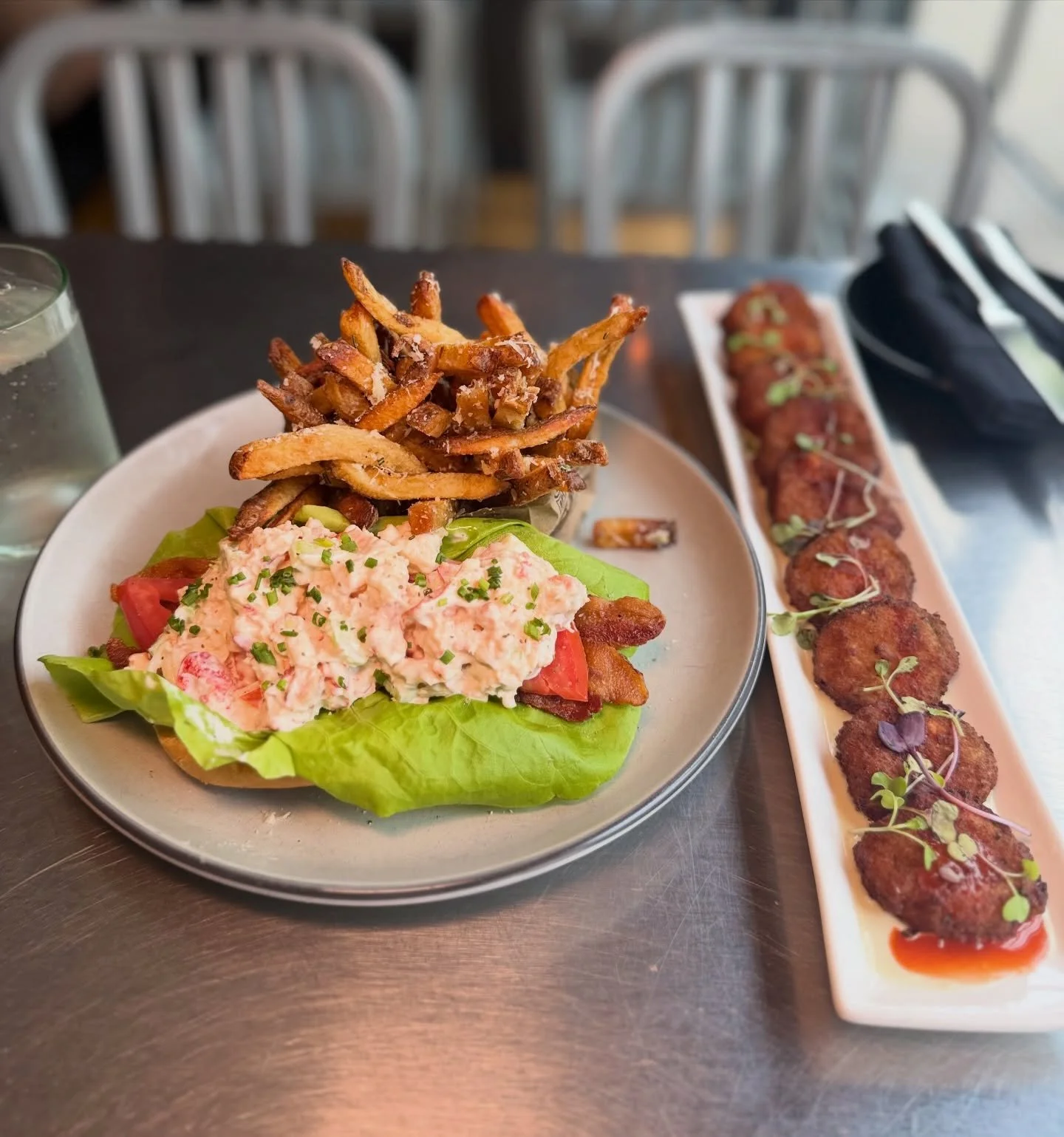 The Lobster Roll and Pickles are a perfect pair, what are you having for lunch?