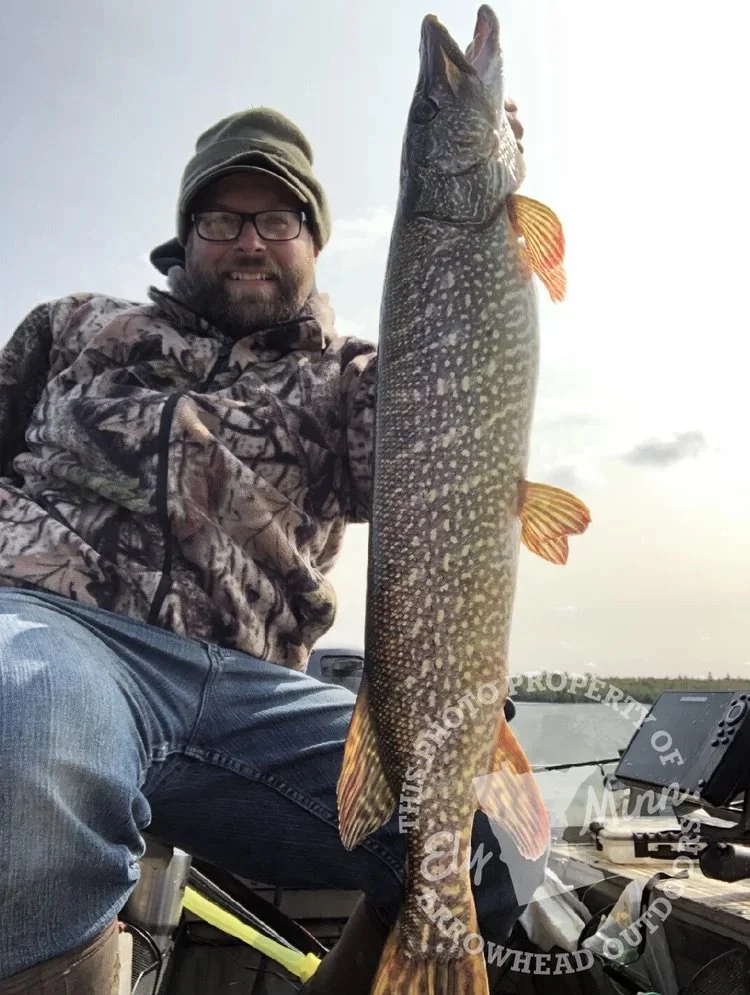 BWCA trophy northern pike Sept 22 2020 Ely MN - Big pike hold Arrowhead Outdoors report