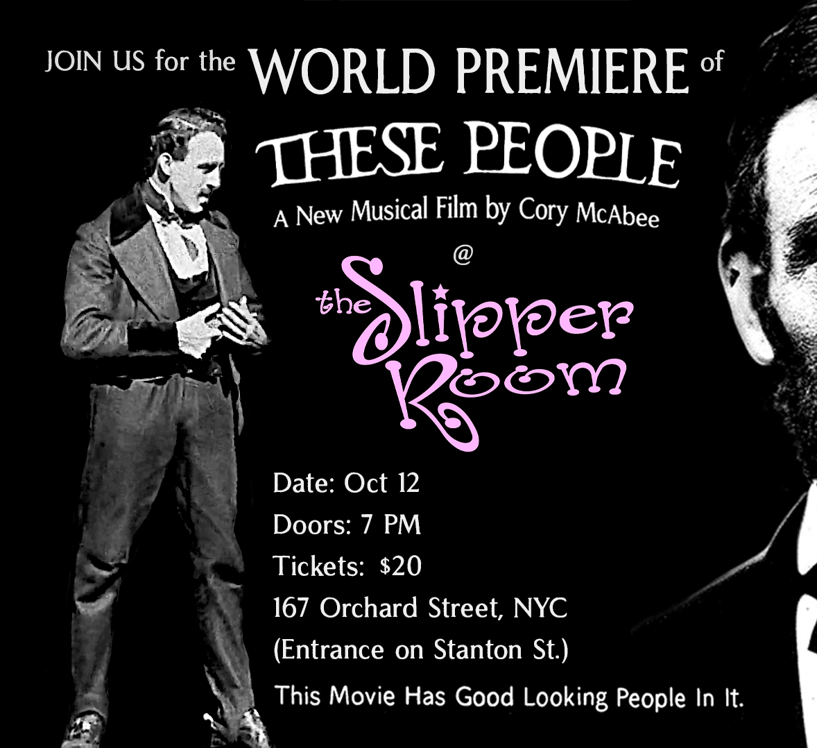 Premiere announcement. Oct 12 2026. NYC