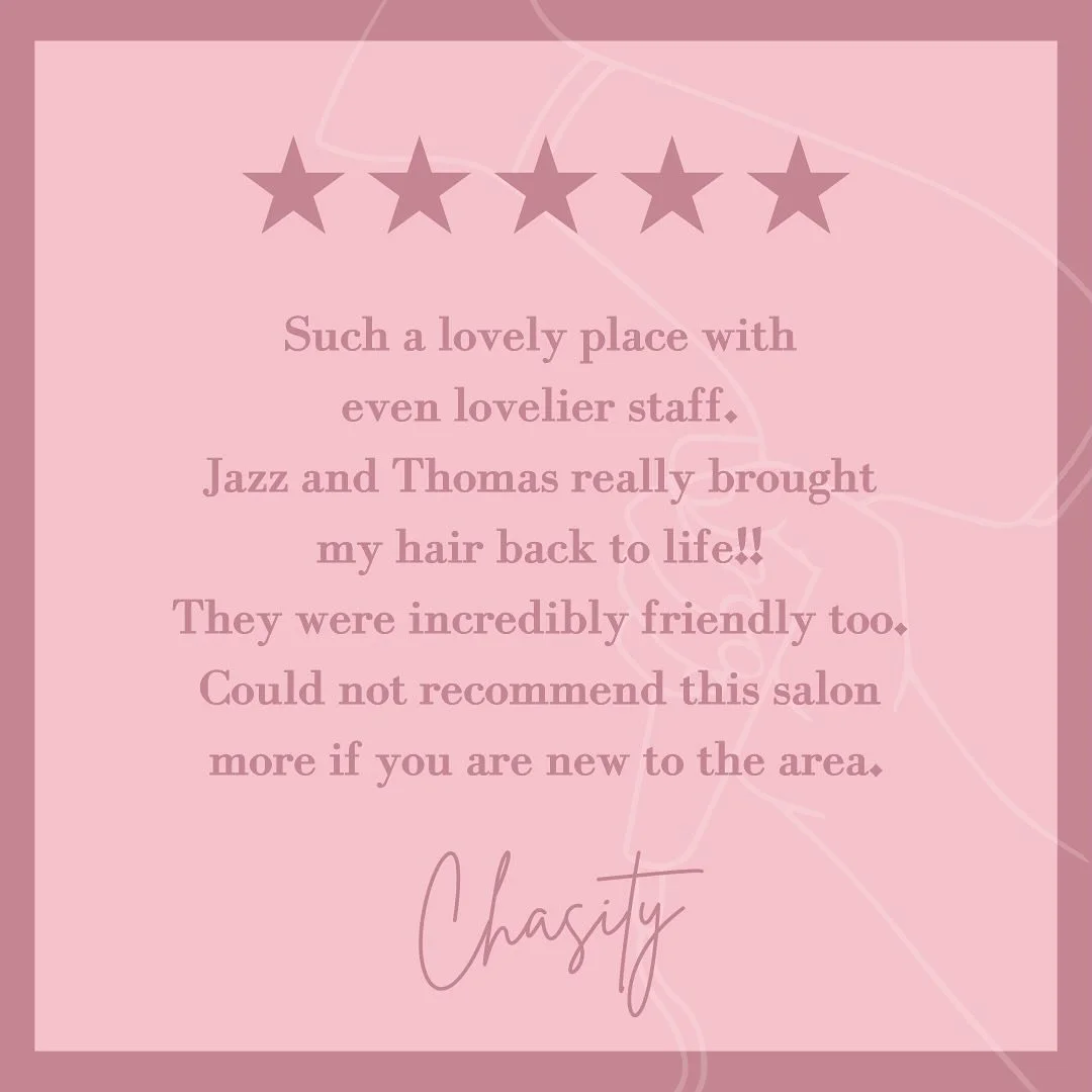 ⭐️ Reviews like this is why we do what we do. Shout out to the dynamic duo that is ❤️ @everything.beautybyjazz and @thomjosephhair for welcoming this amazing client into our salon and giving her an amazing color and cut 💇🏻&zwj;♀️

#dchairsalon #dmv