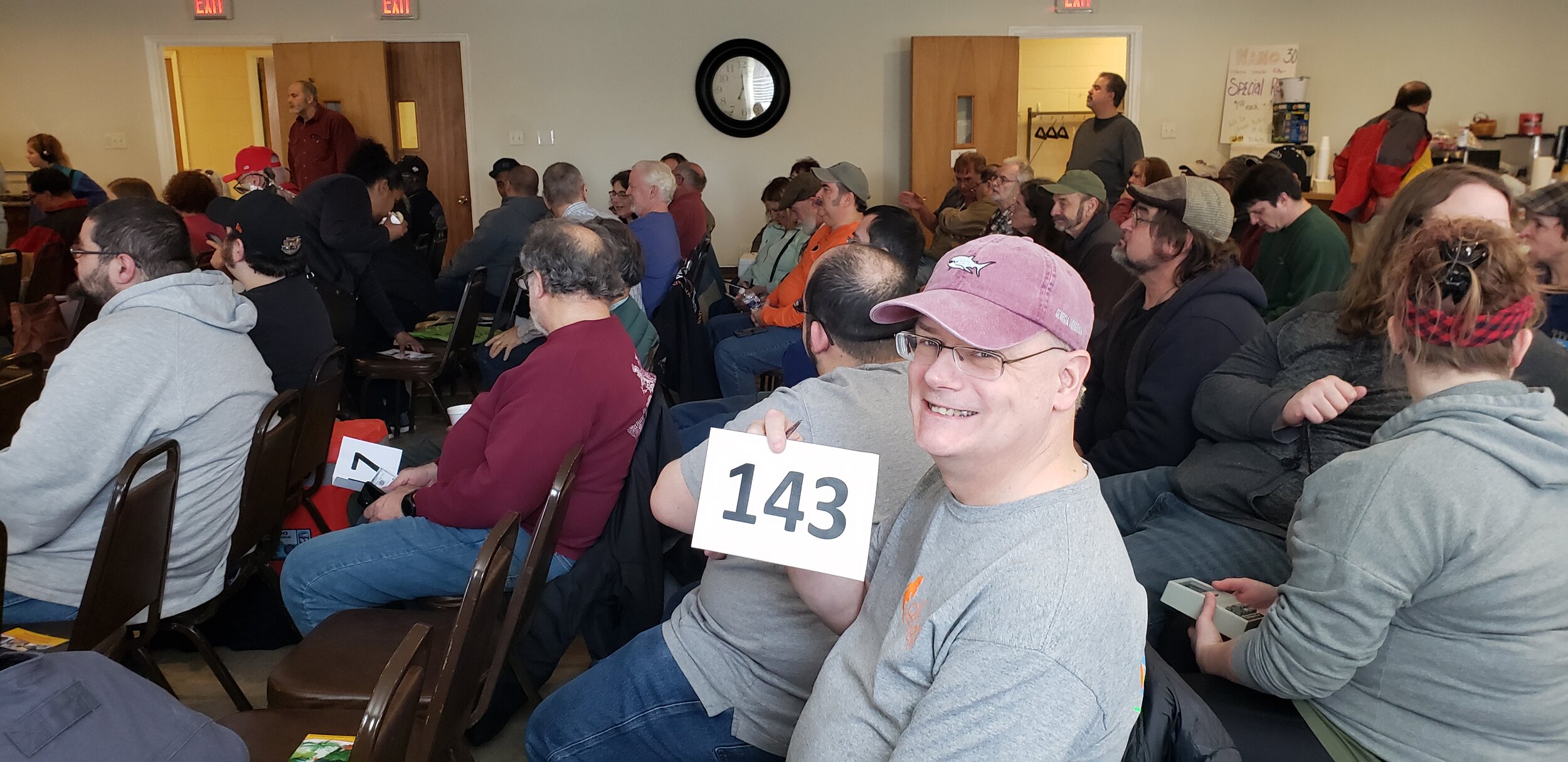 Mr. B at the DCAS auction 3/7/2020