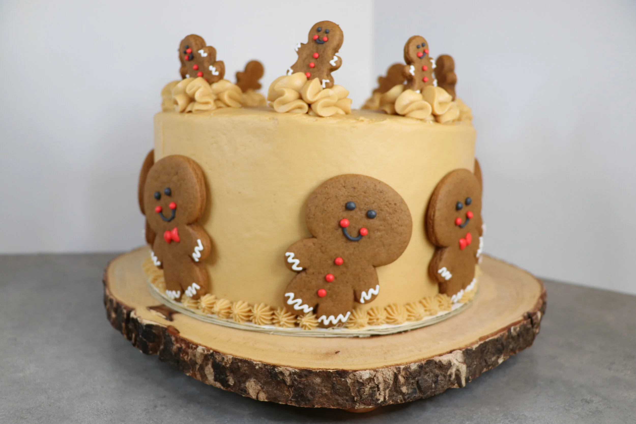 Gingerbread Cake - Molasses Cream Cheese Buttercream