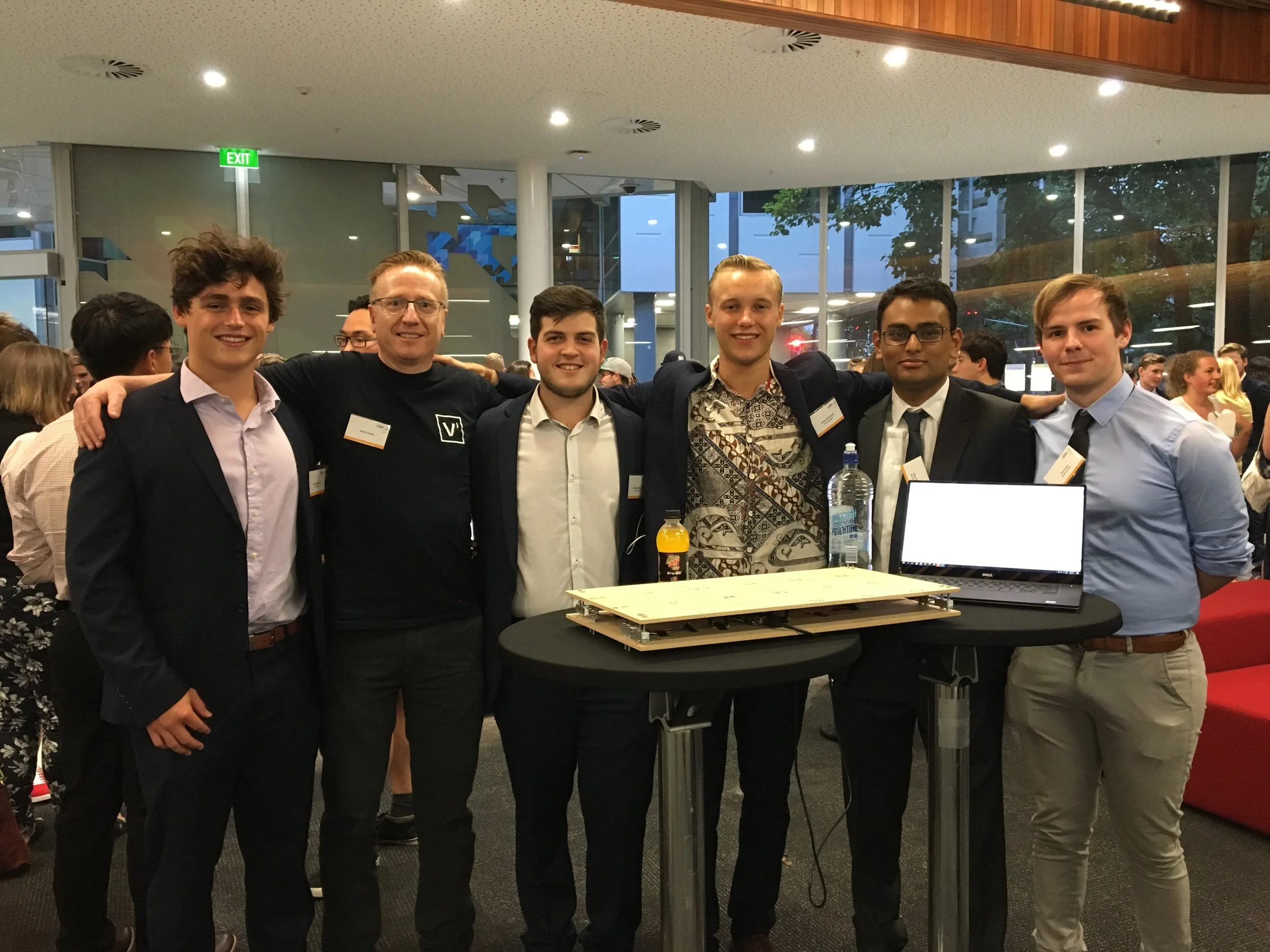 The team I was mentoring - SmartShelf Team:&nbsp; Dom ,&nbsp; Me ,&nbsp; Elia ,&nbsp; Jamie ,&nbsp; Dipan &nbsp;and&nbsp; Tim &nbsp;and the prototype
