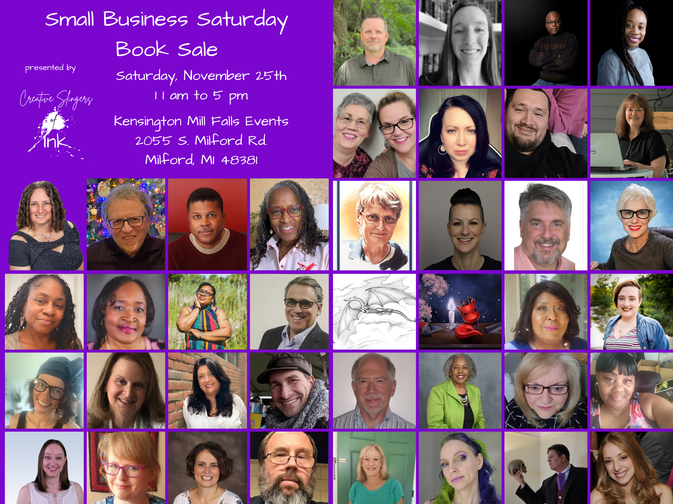 Small Business Saturday Authors
