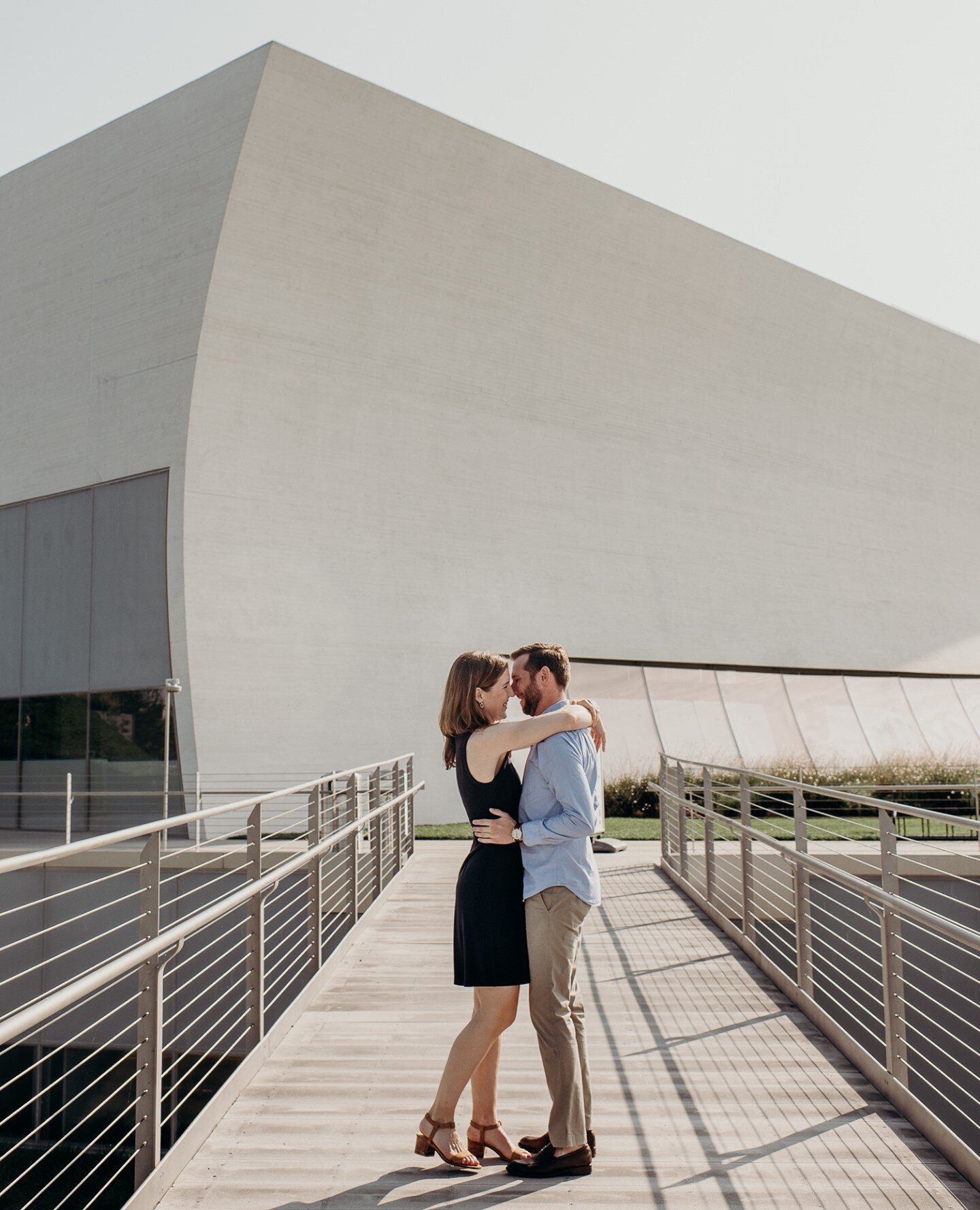 OK so my new favorite DC engagement location sesh location *might* be the the REACH at Kennedy Center ... it's industrial, modern, architectural, quiet, and bold. I am truly obsessed.