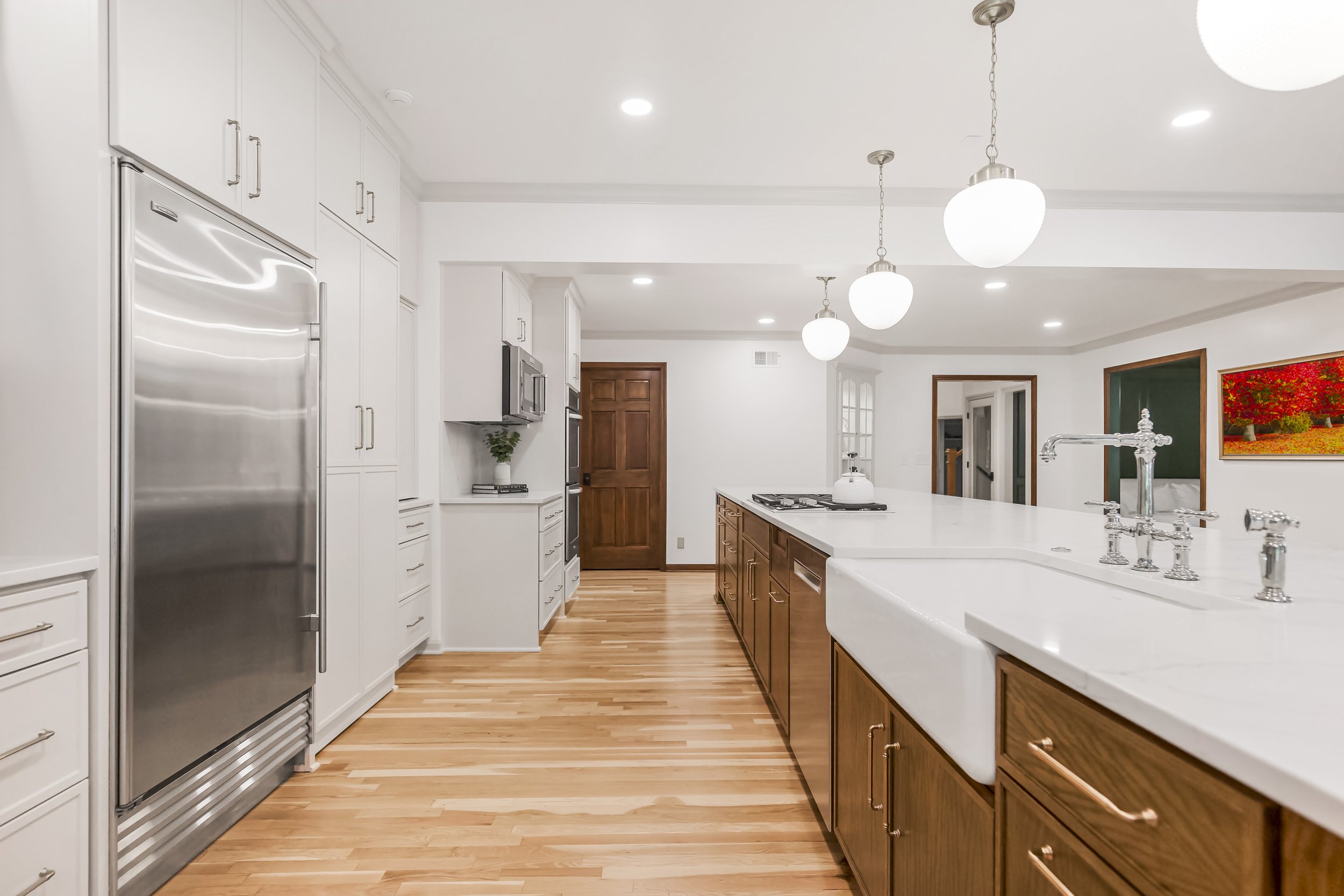 Transitional Kitchen Remodel by Martanne Construction project photo
