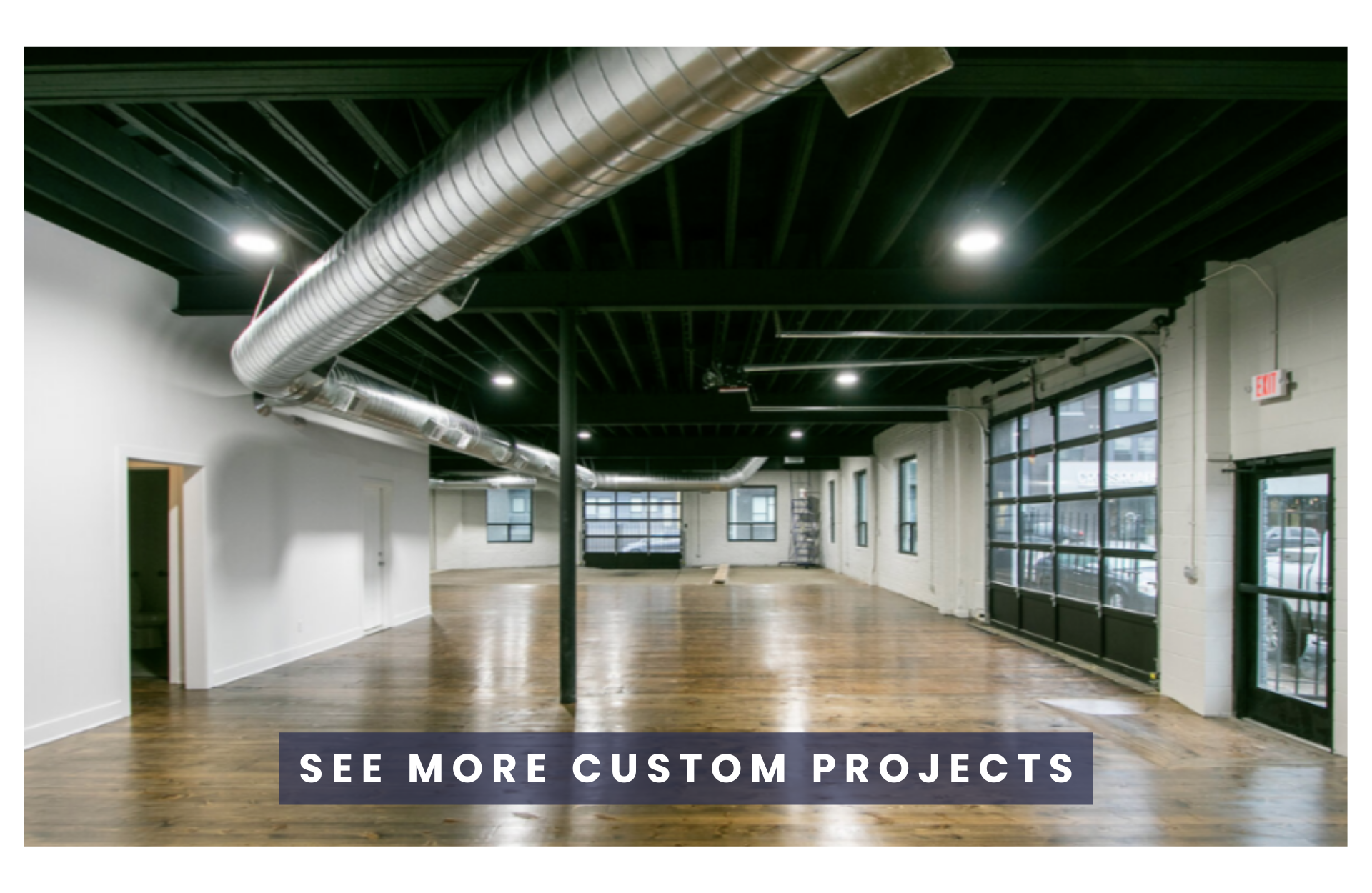 Commercial space renovated by Martanne Construction.