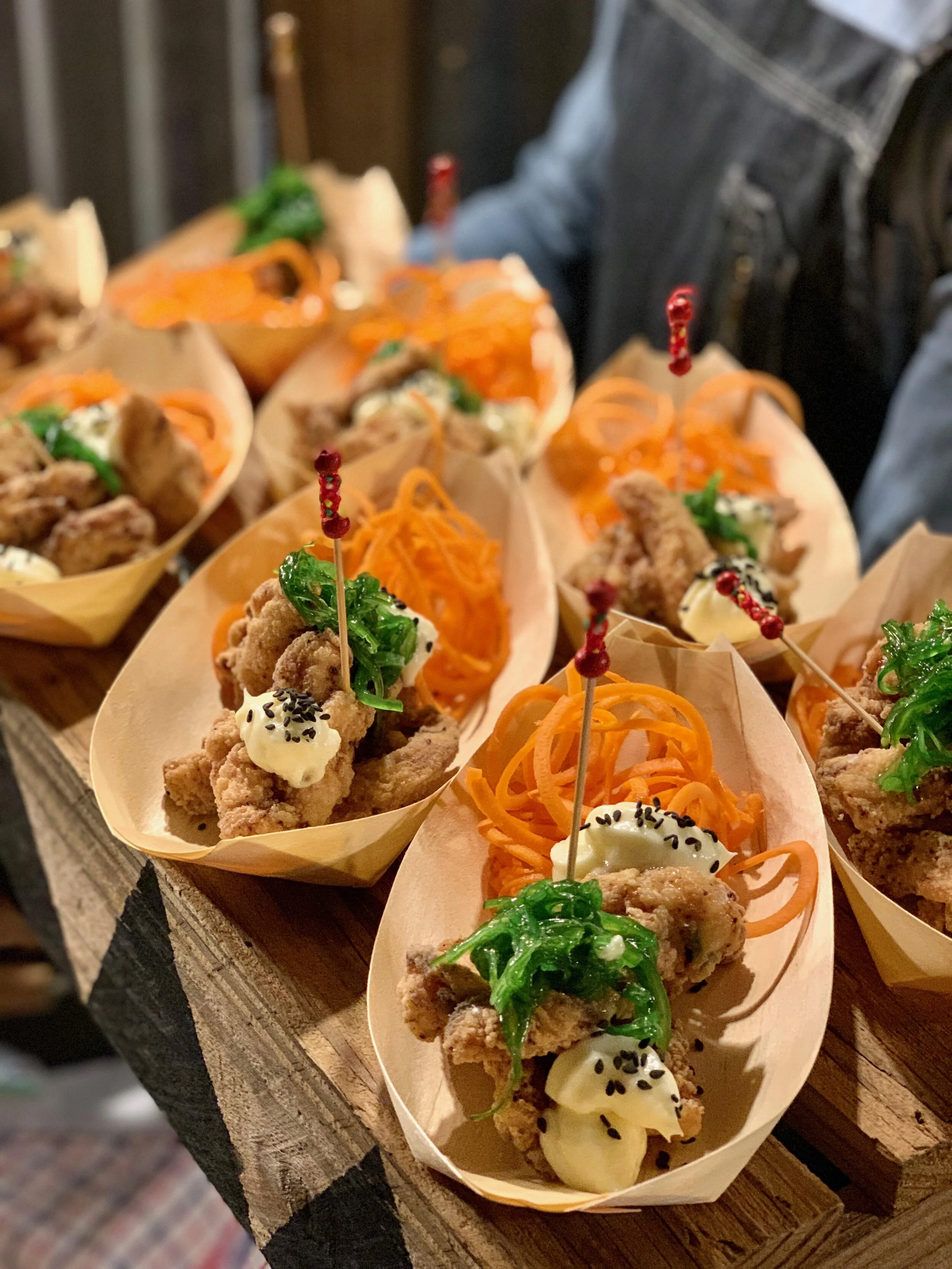 Catering — K&Co, CURB & 9th Lane Grind