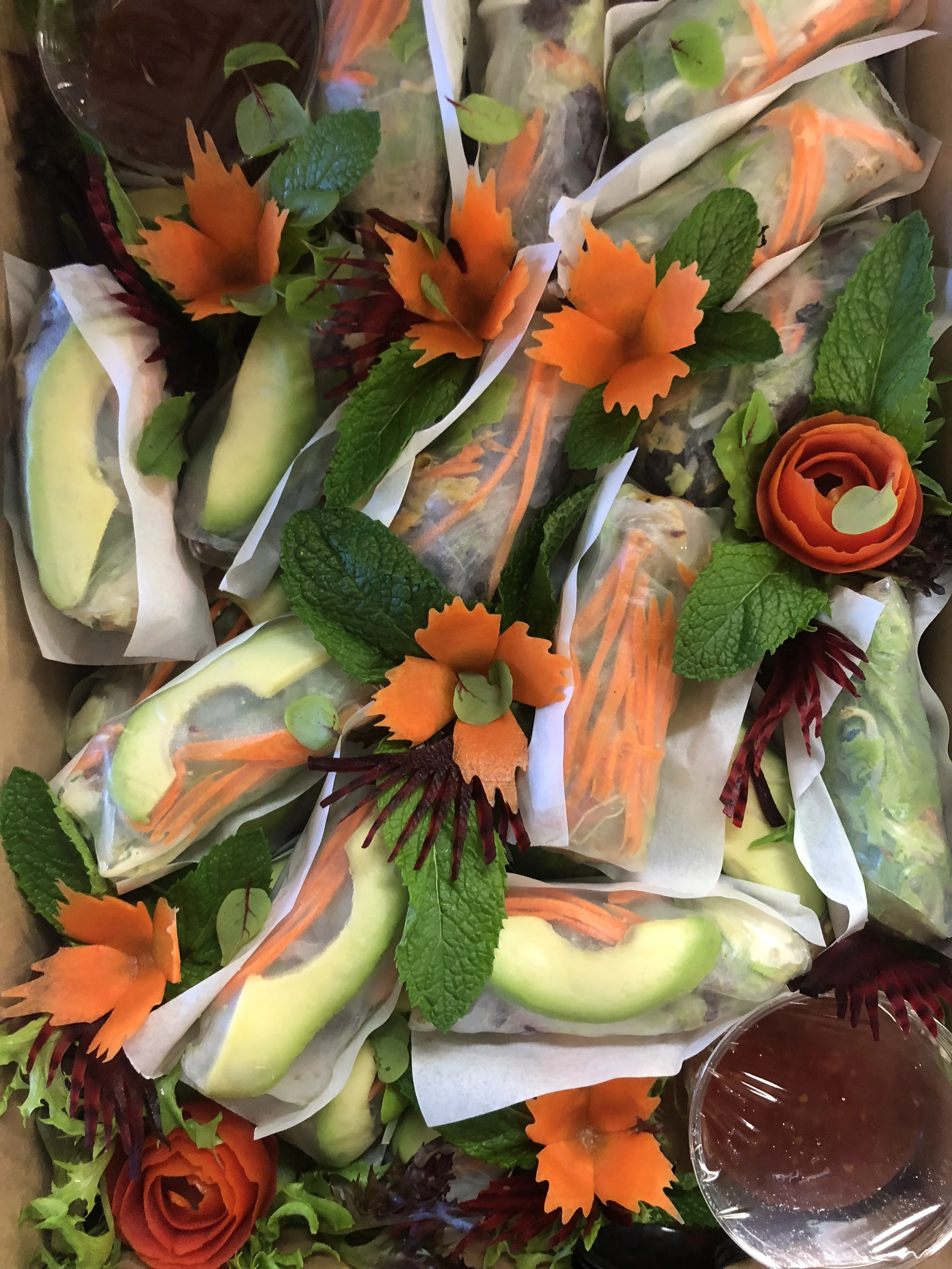 Rice Paper Roll Platter (pp)