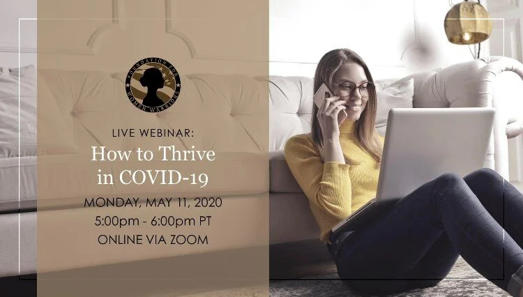 Webinar: How to Thrive in COVID-19