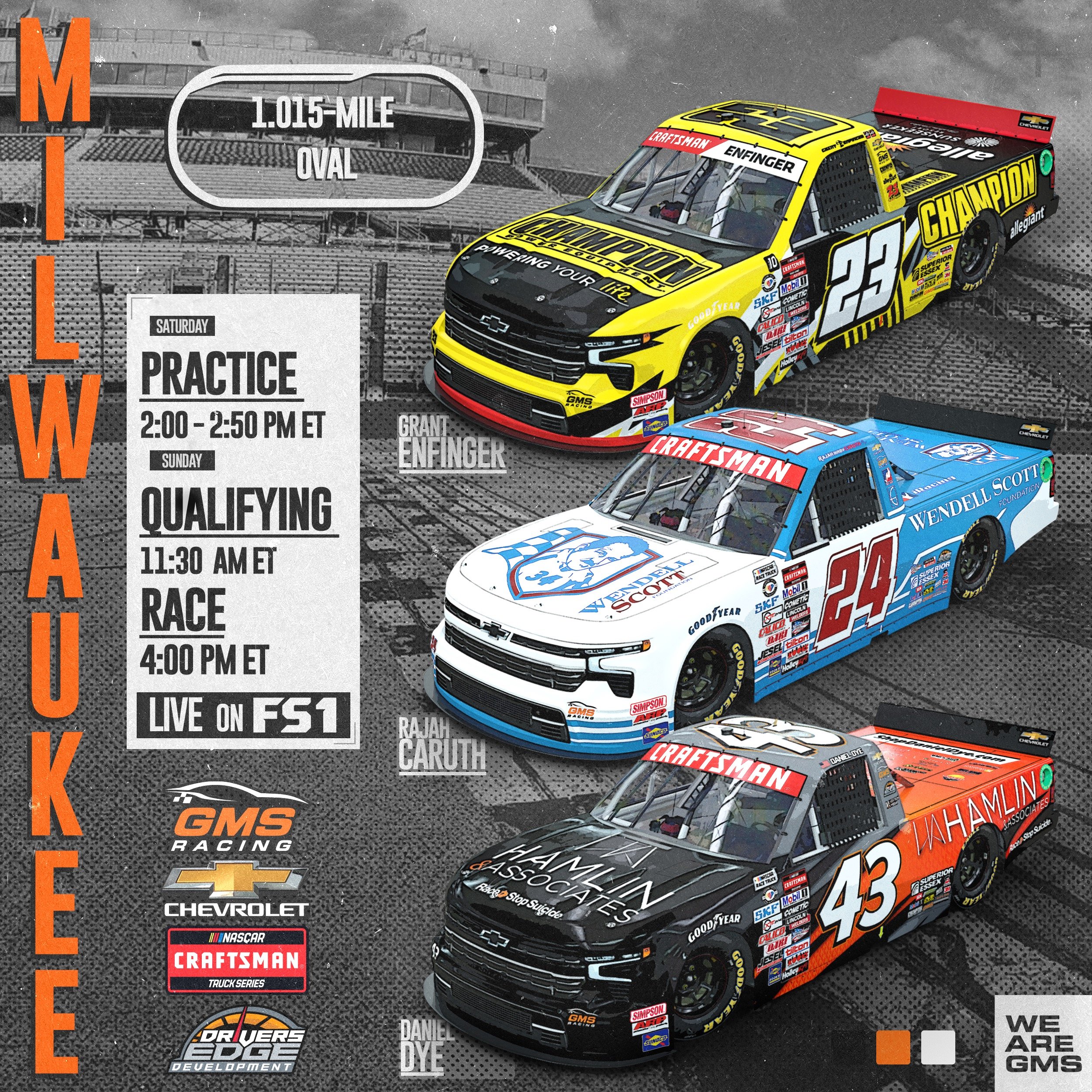 The Milwaukee Mile Clean Harbors 175 Race Preview — GMS Racing