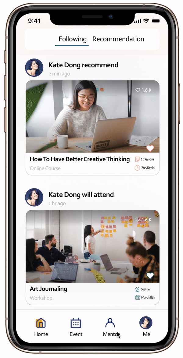 Mentorship for Old Users
