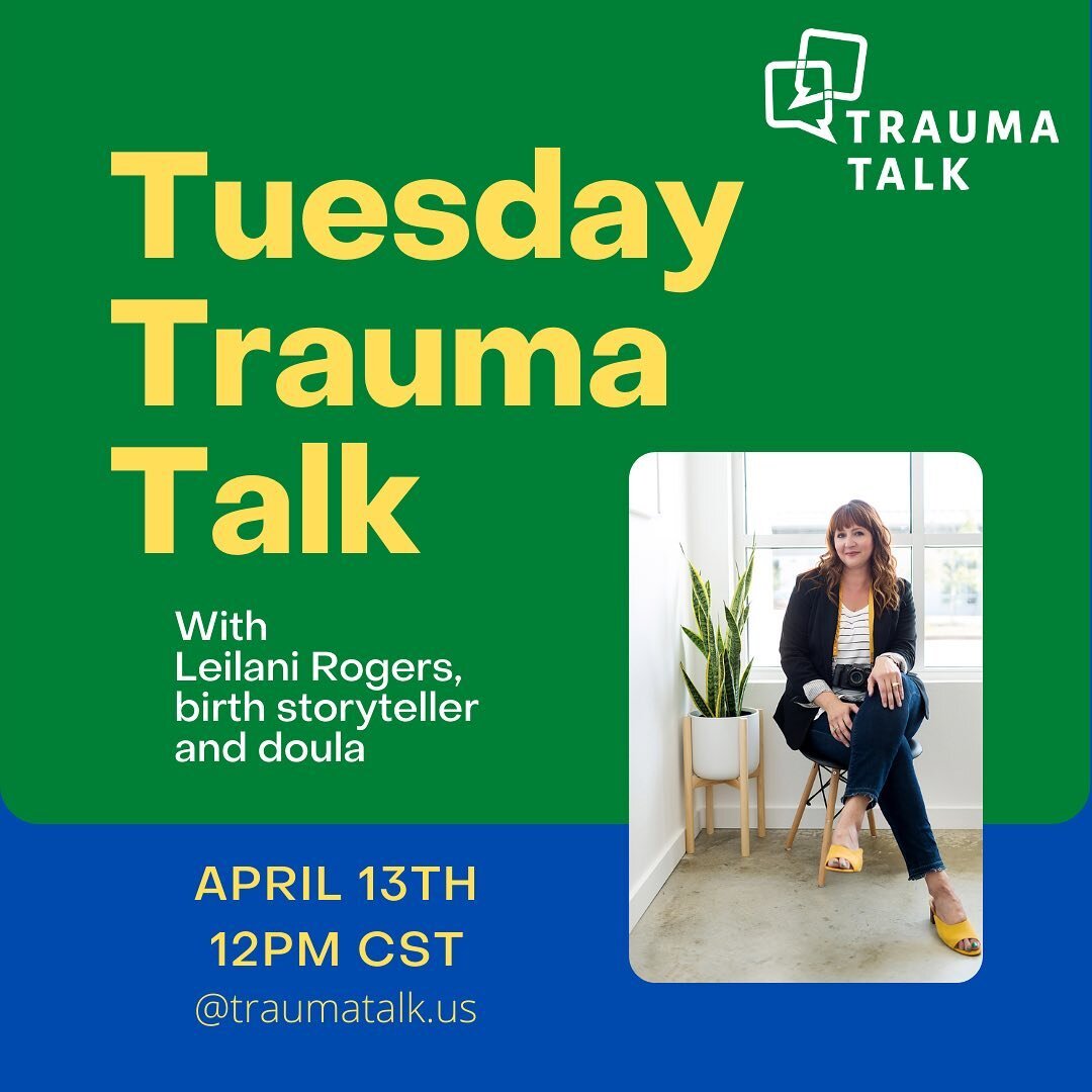 TOMORROW! Join us as we chat with @birthboundphotographer about trauma-informed care from a birth photographers perspective ✨

A little about Leilani:

I am a birth storyteller and doula from Austin, TX. My first experience in birth photography came 