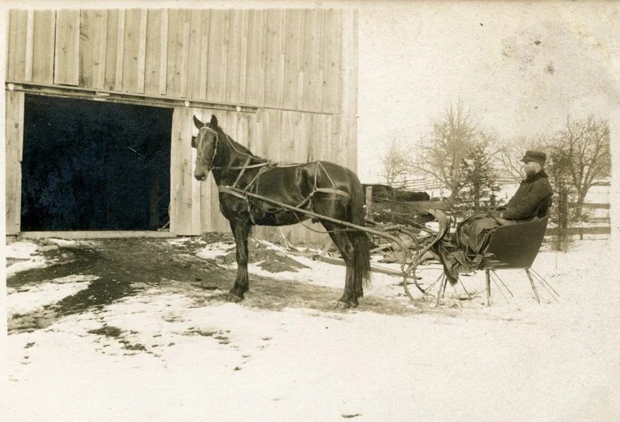 Sleighing in 1855&nbsp;