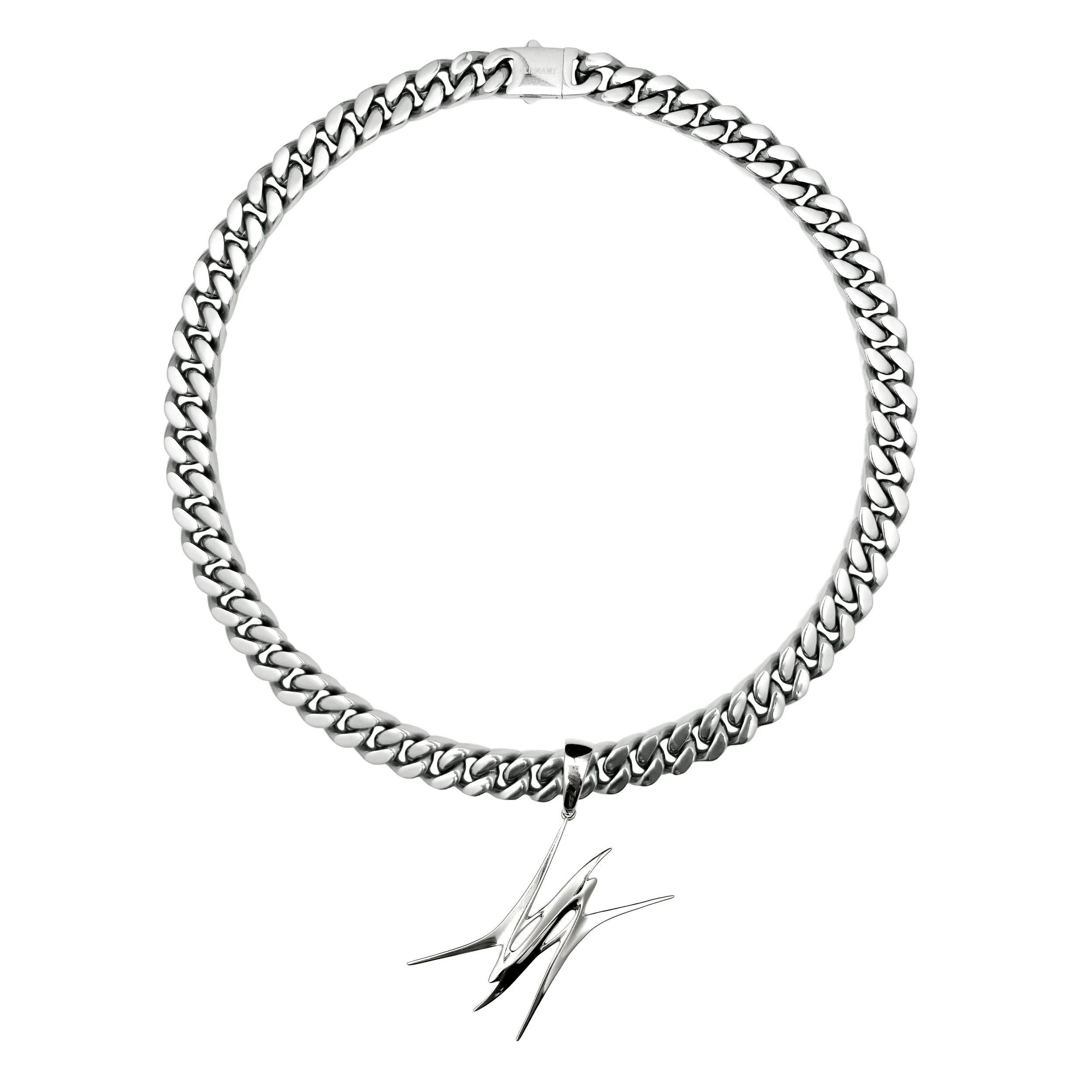 Logo Necklace Cuban Chain-Pre Order
