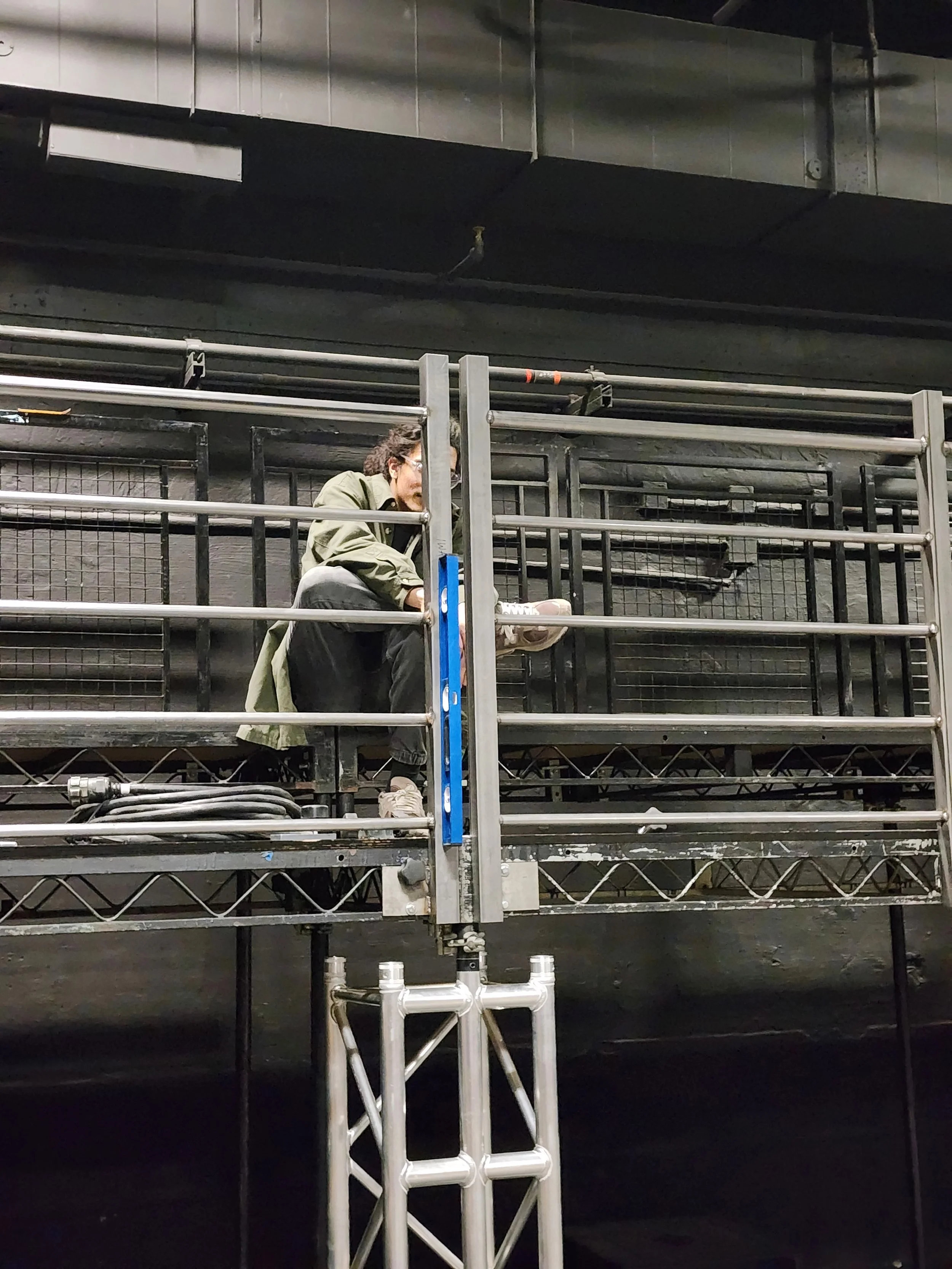 Guardrails designed to meet sightline constraints, code requirements, and the designer’s intent.