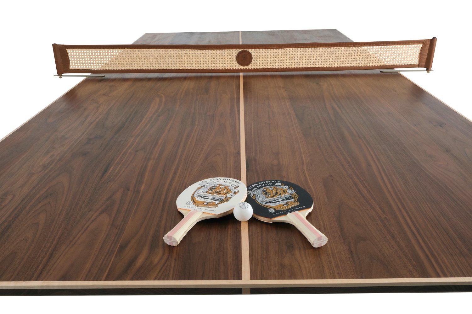 White Oak Woolsey Ping Pong Table — Sean Woolsey Studio