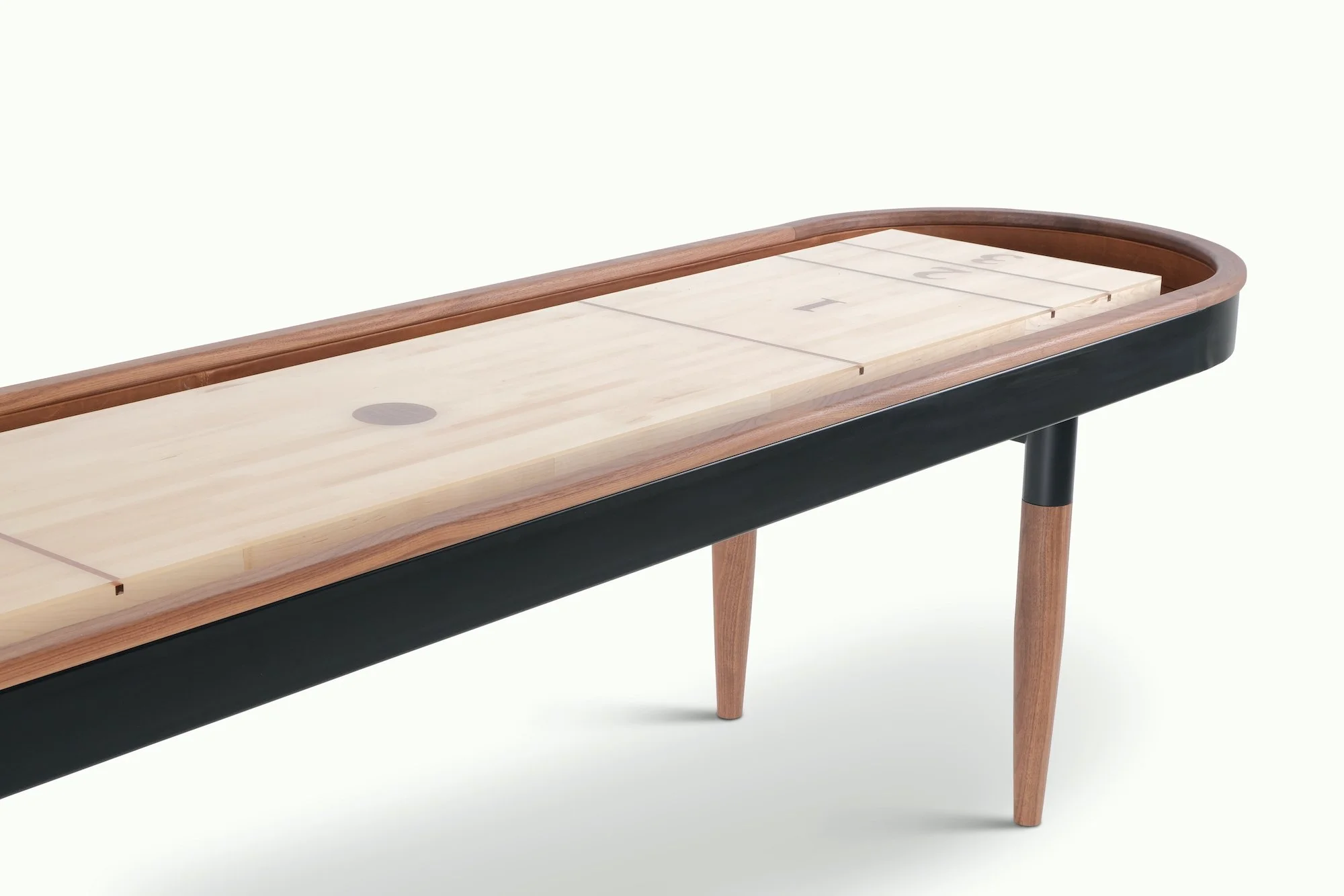 Shuffleboard Table with rounded edges — Sean Woolsey Studio