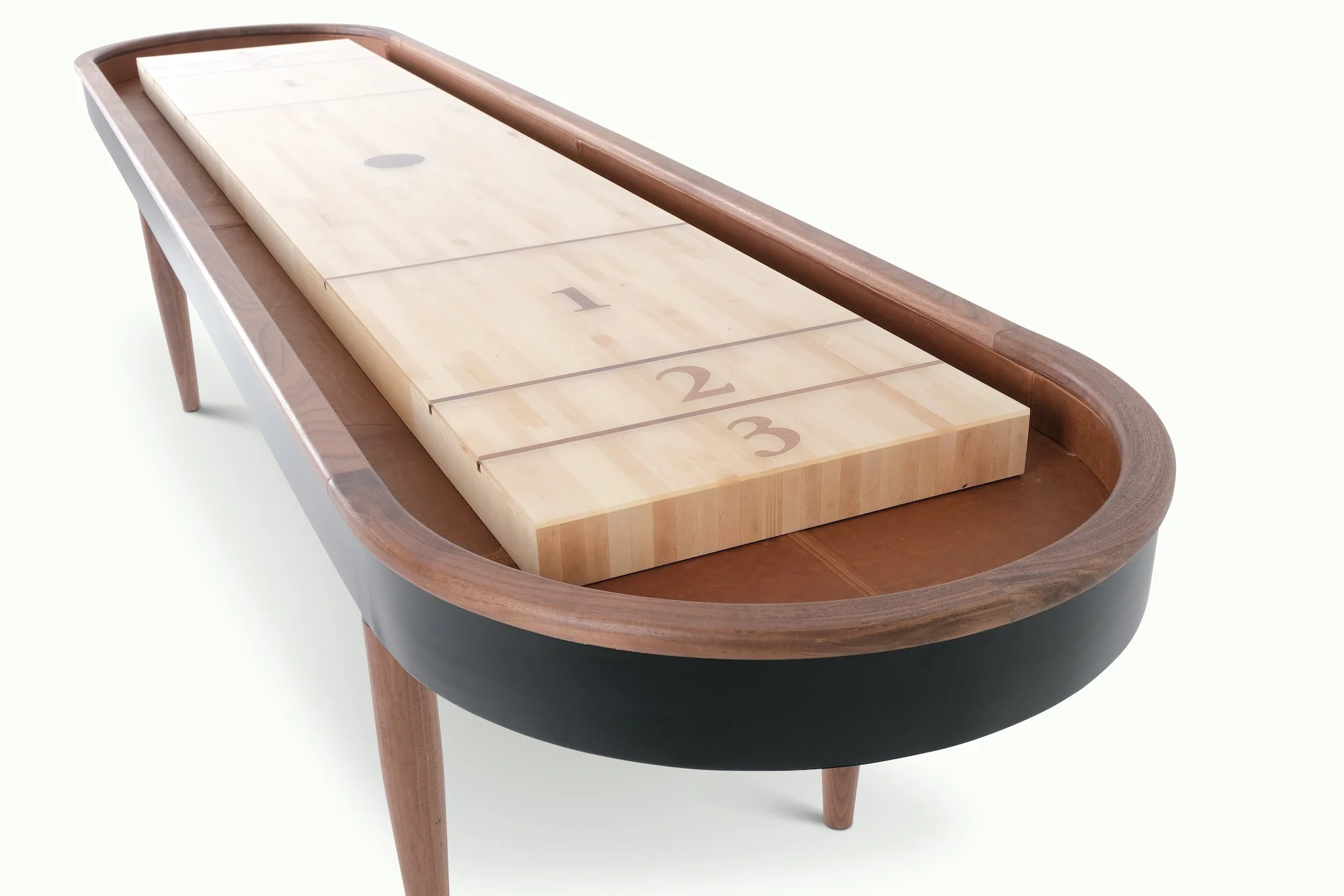Shuffleboard Table with rounded edges — Sean Woolsey Studio