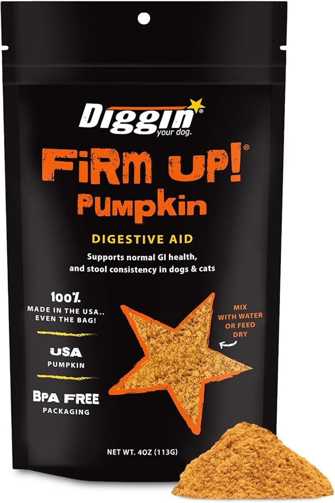 Diggin' Your Dog Firm Up Pumpkin Super