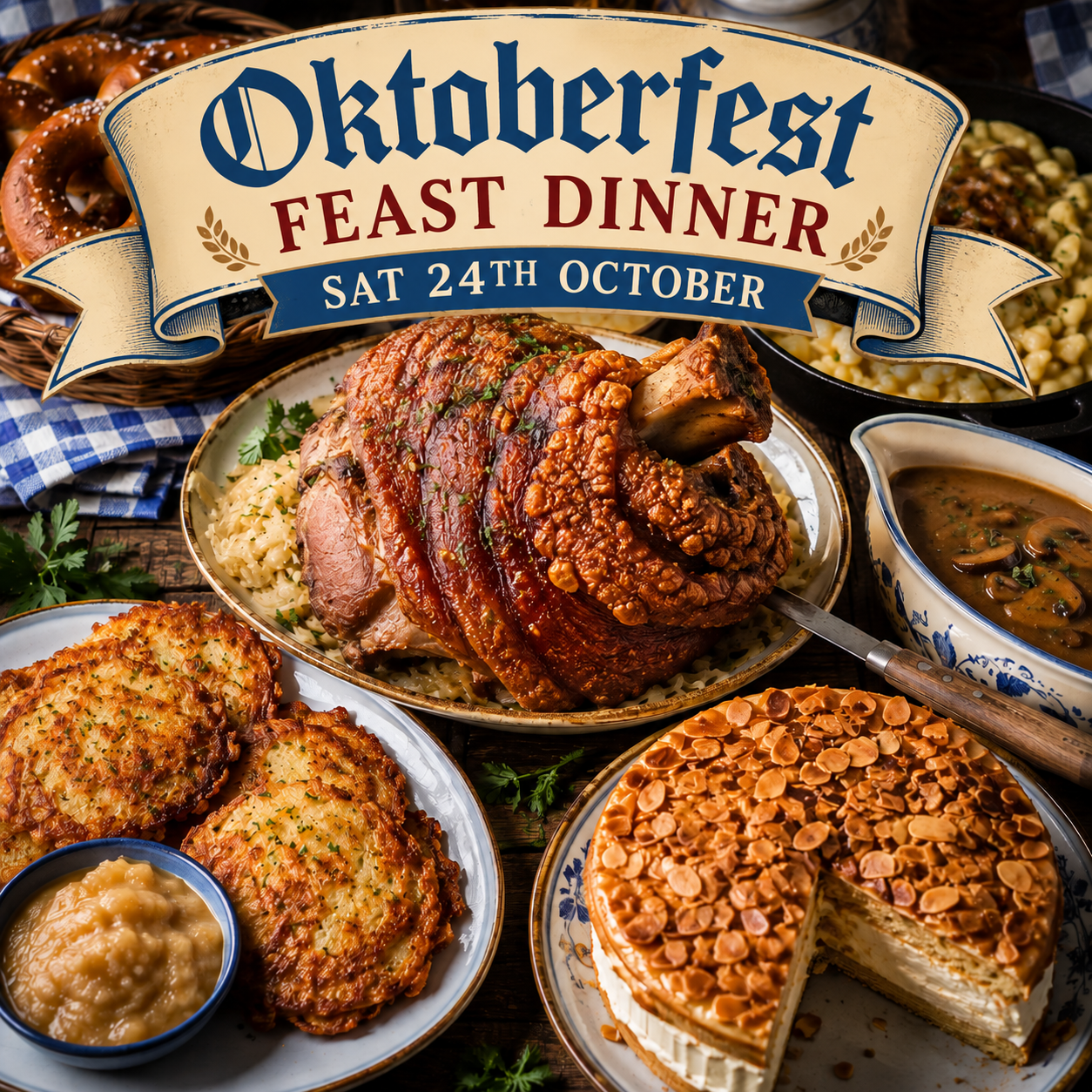 Oktoberfest Evening Feast 24th October 2026